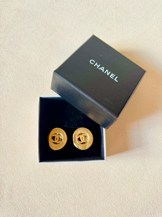 CHANEL Boucles d'oreilles 1997