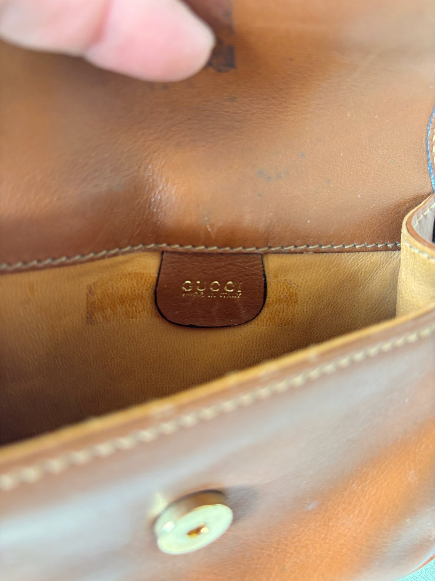 GUCCI Sac banane Bambou