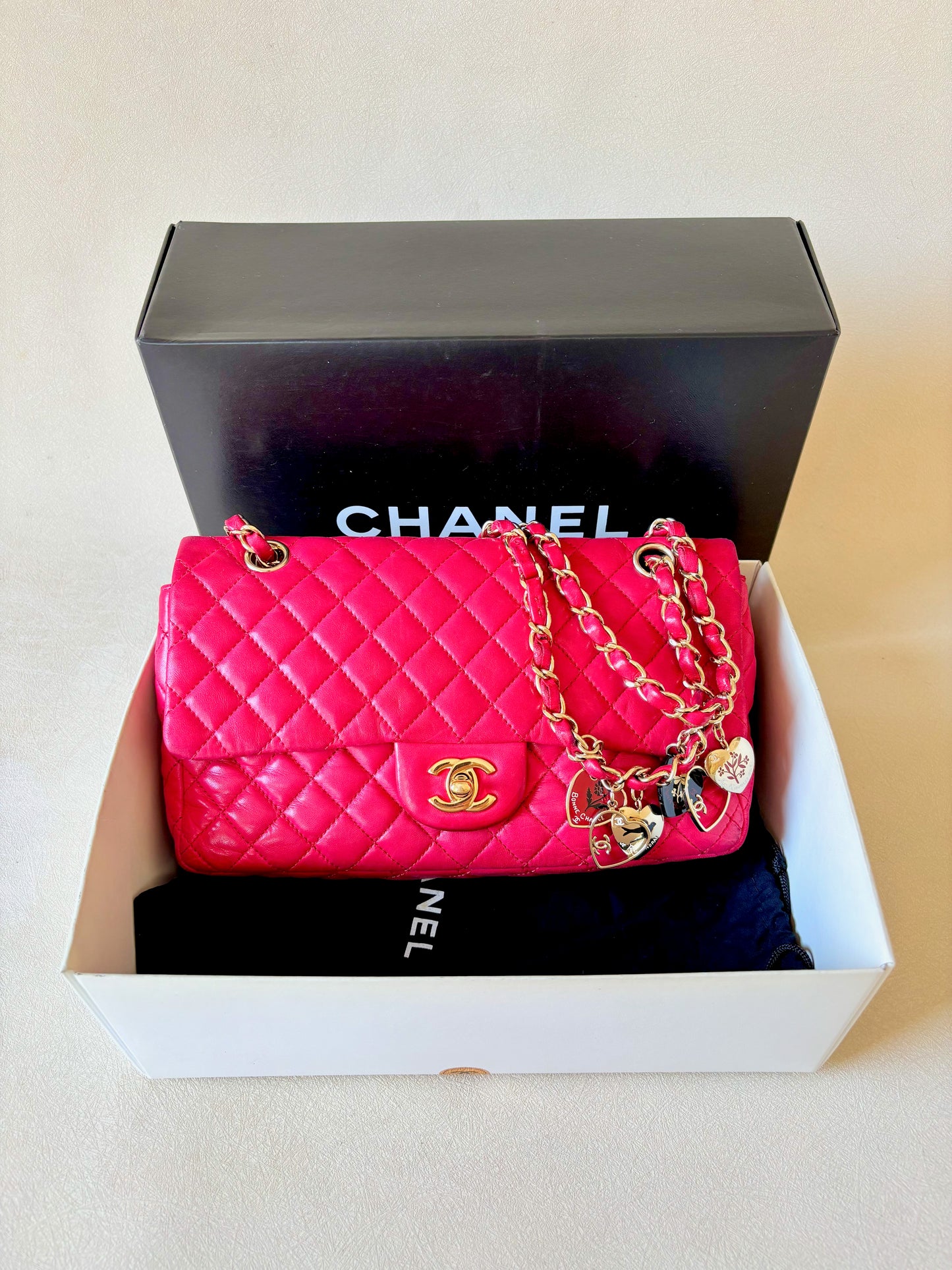CHANEL Sac Timeless Classic Valentine