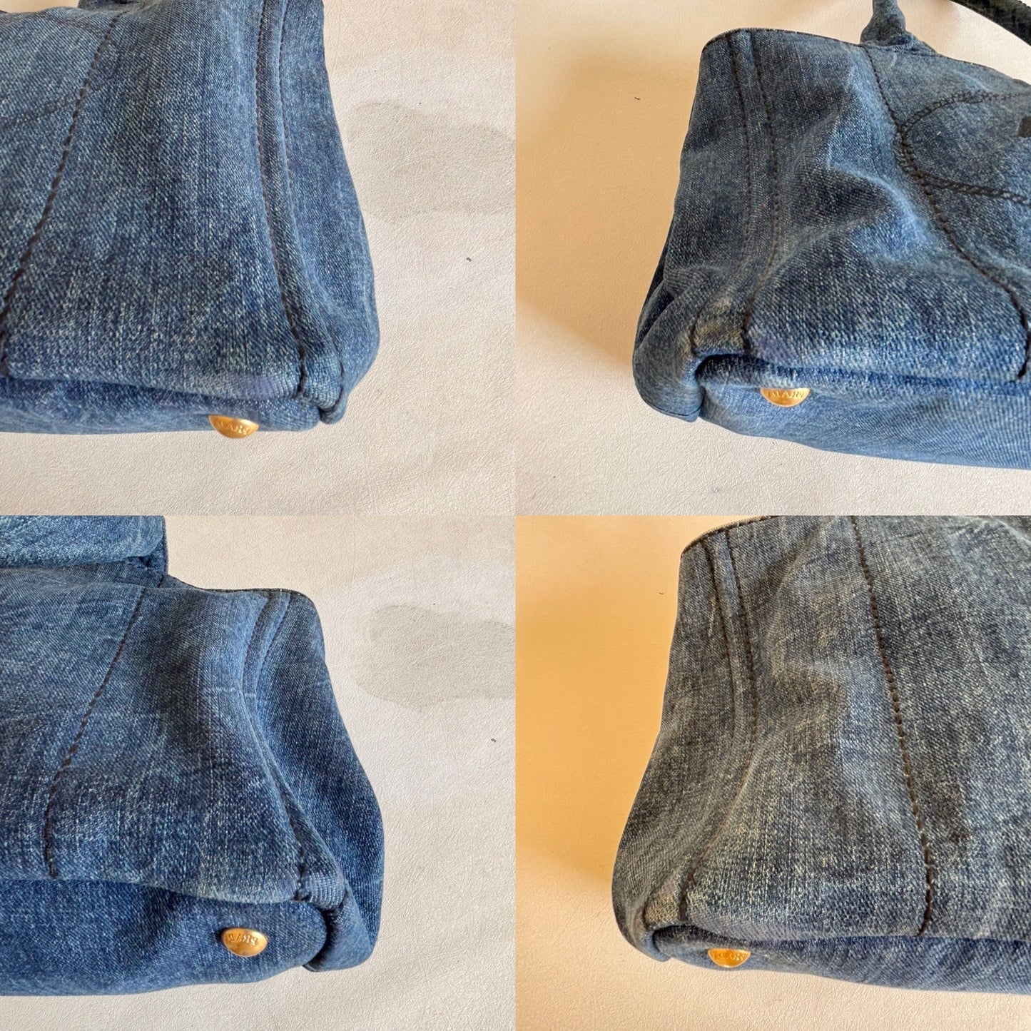 PRADA Sac Canapa denim