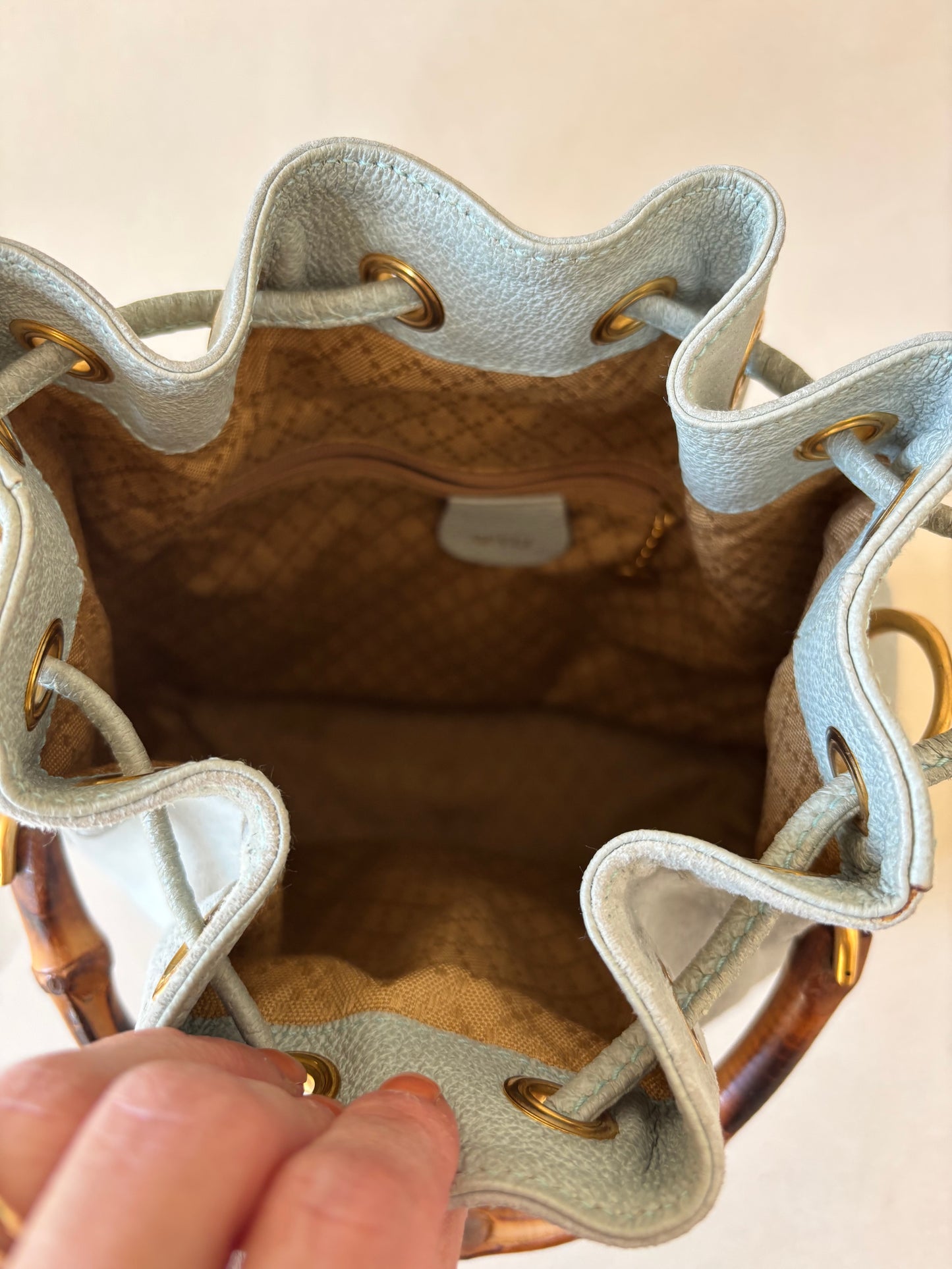 GUCCI Sac seau Bambou