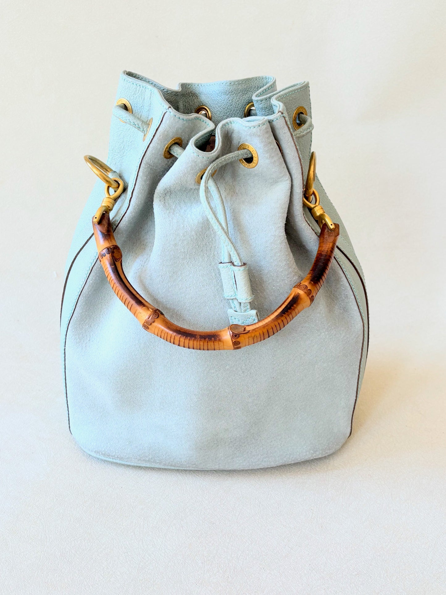 GUCCI Sac seau Bambou