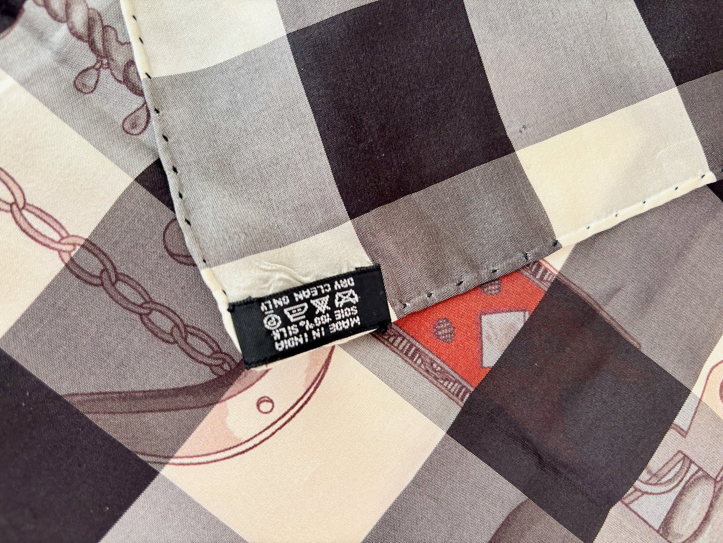 HERMÈS Carré Vichy