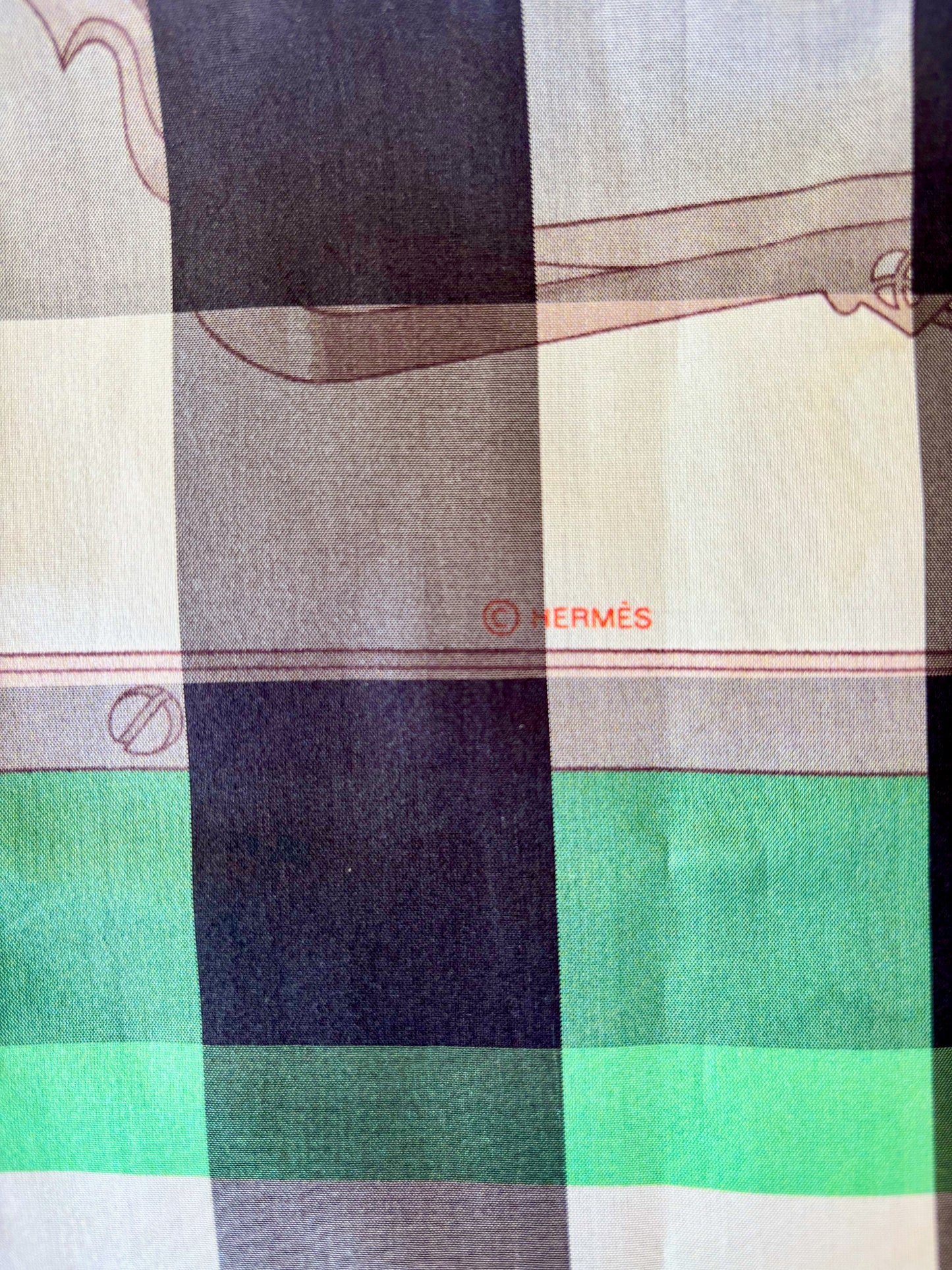 HERMÈS Carré Vichy