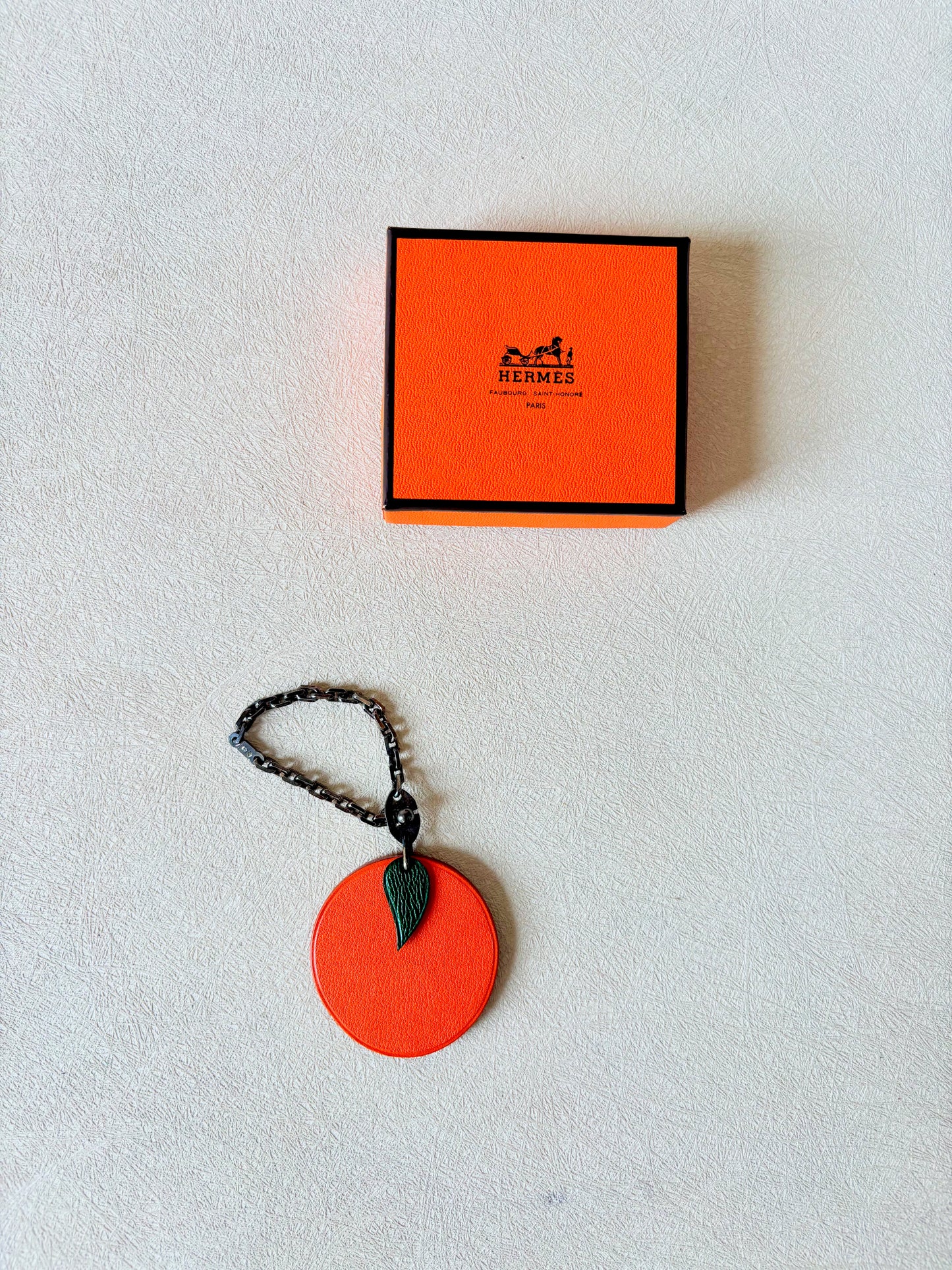 HERMÈS Porte-clés Orange