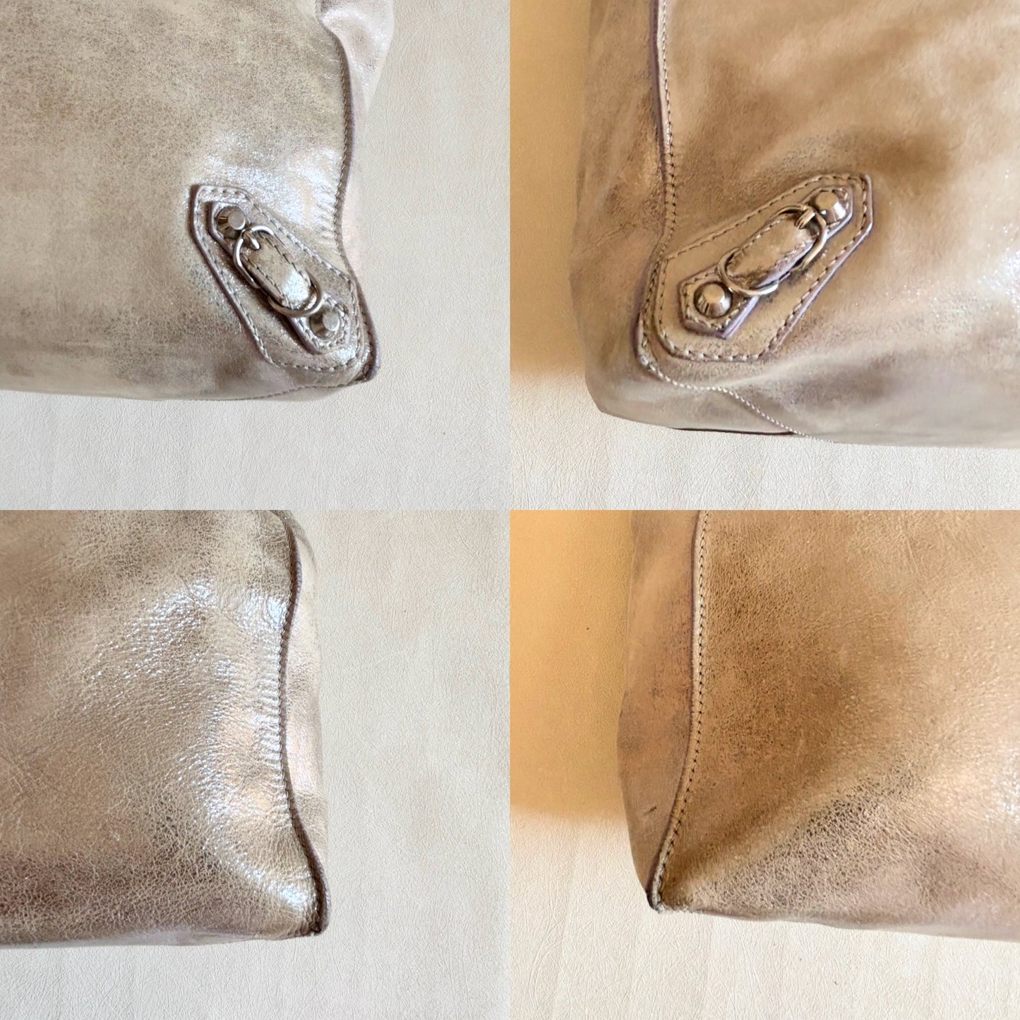 BALENCIAGA Sac Paper Argent