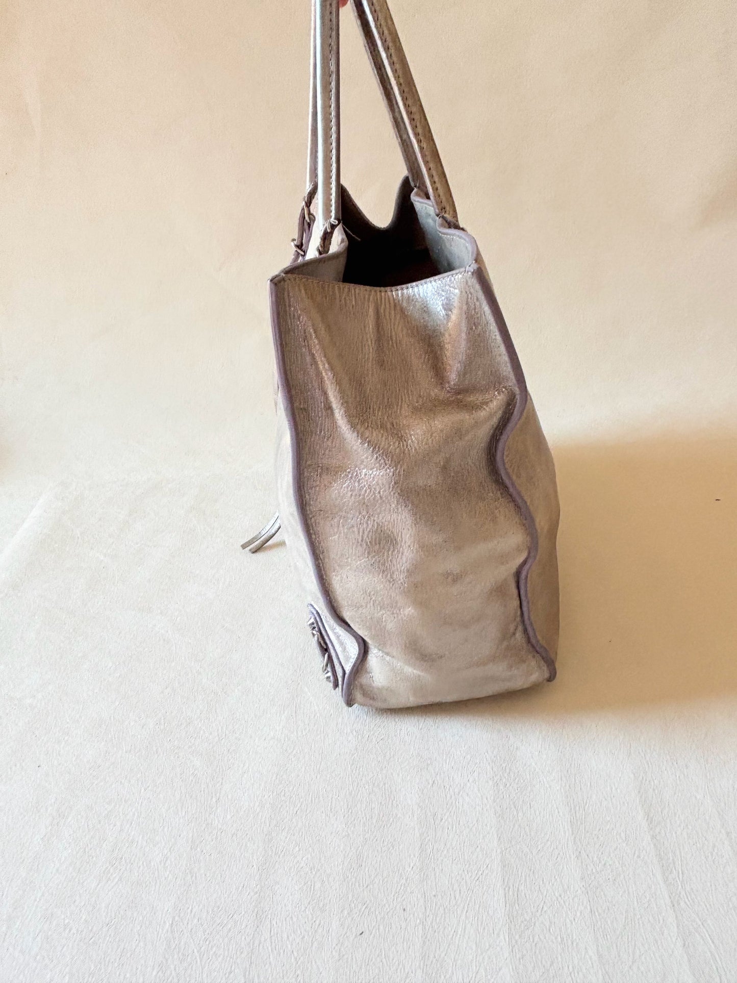 BALENCIAGA Sac Paper Argent