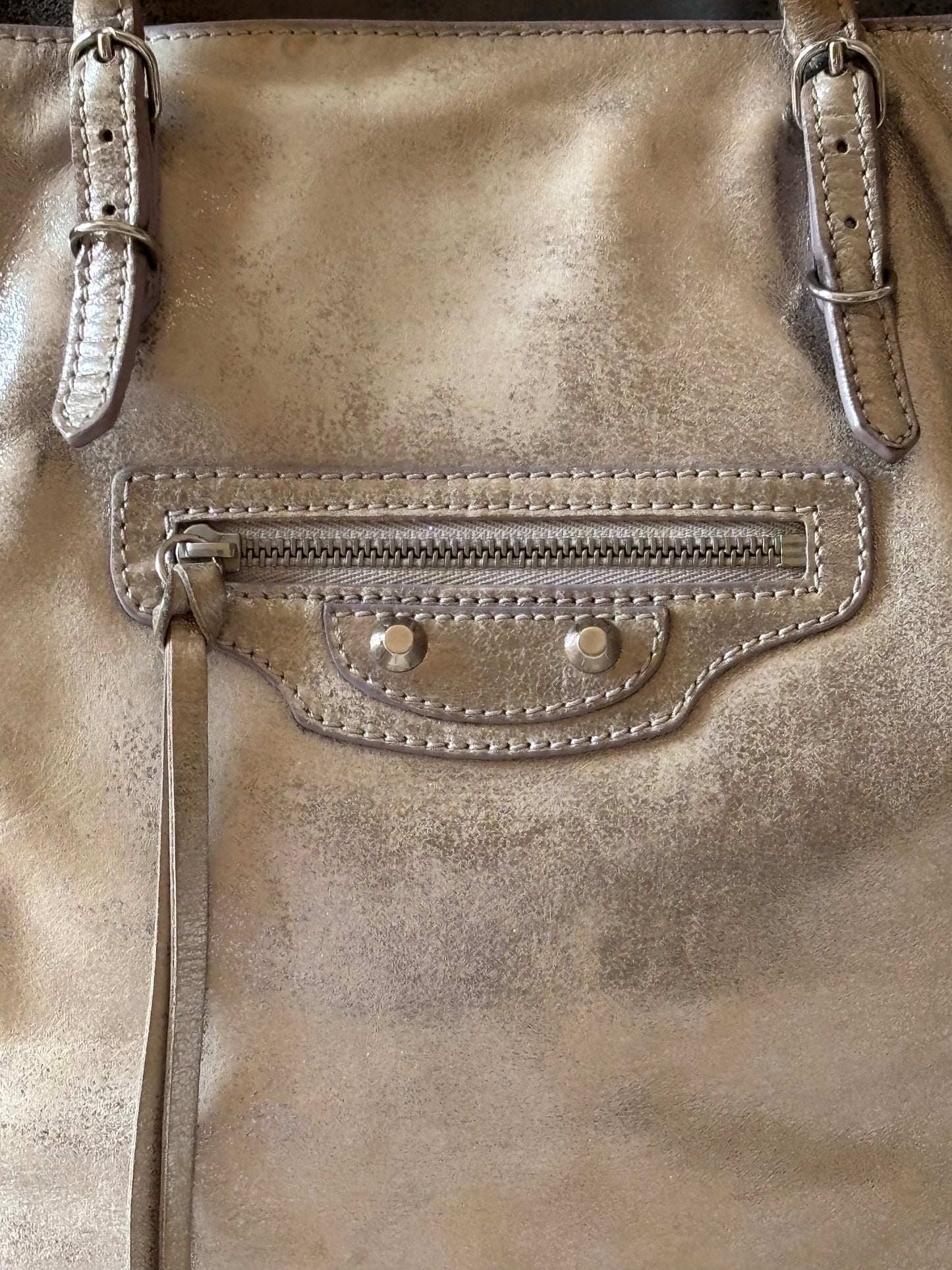 BALENCIAGA Sac Paper Argent
