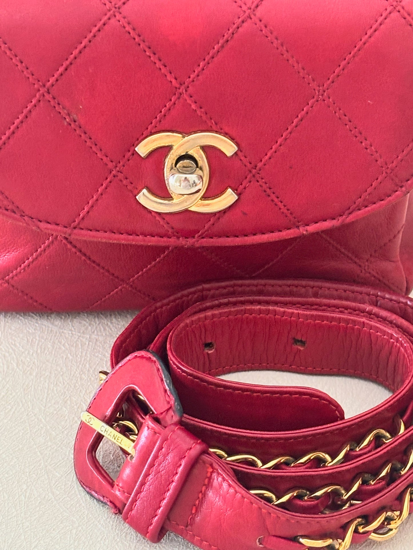 CHANEL Sac banane