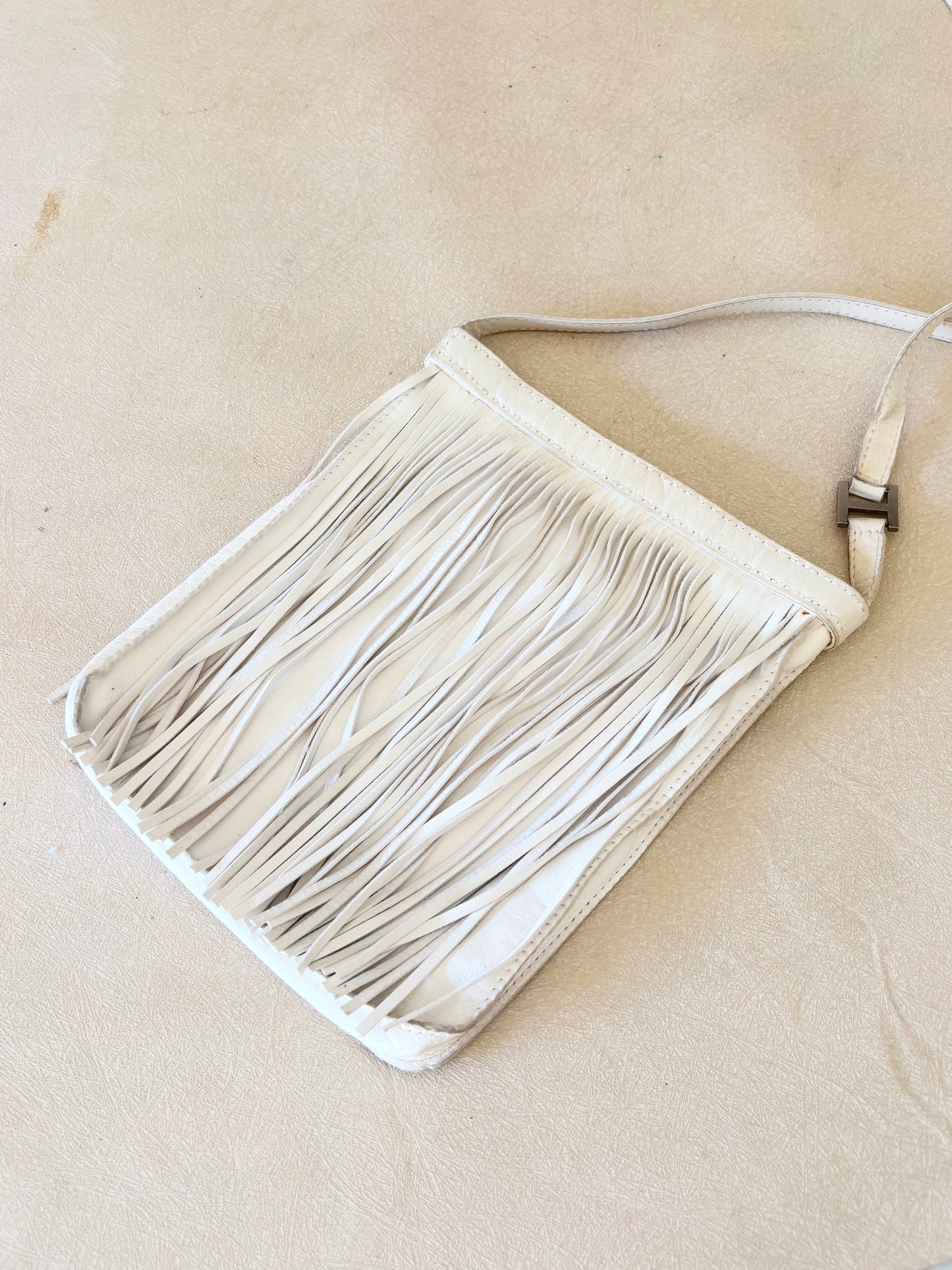 HERMÈS Sac Tudu à franges