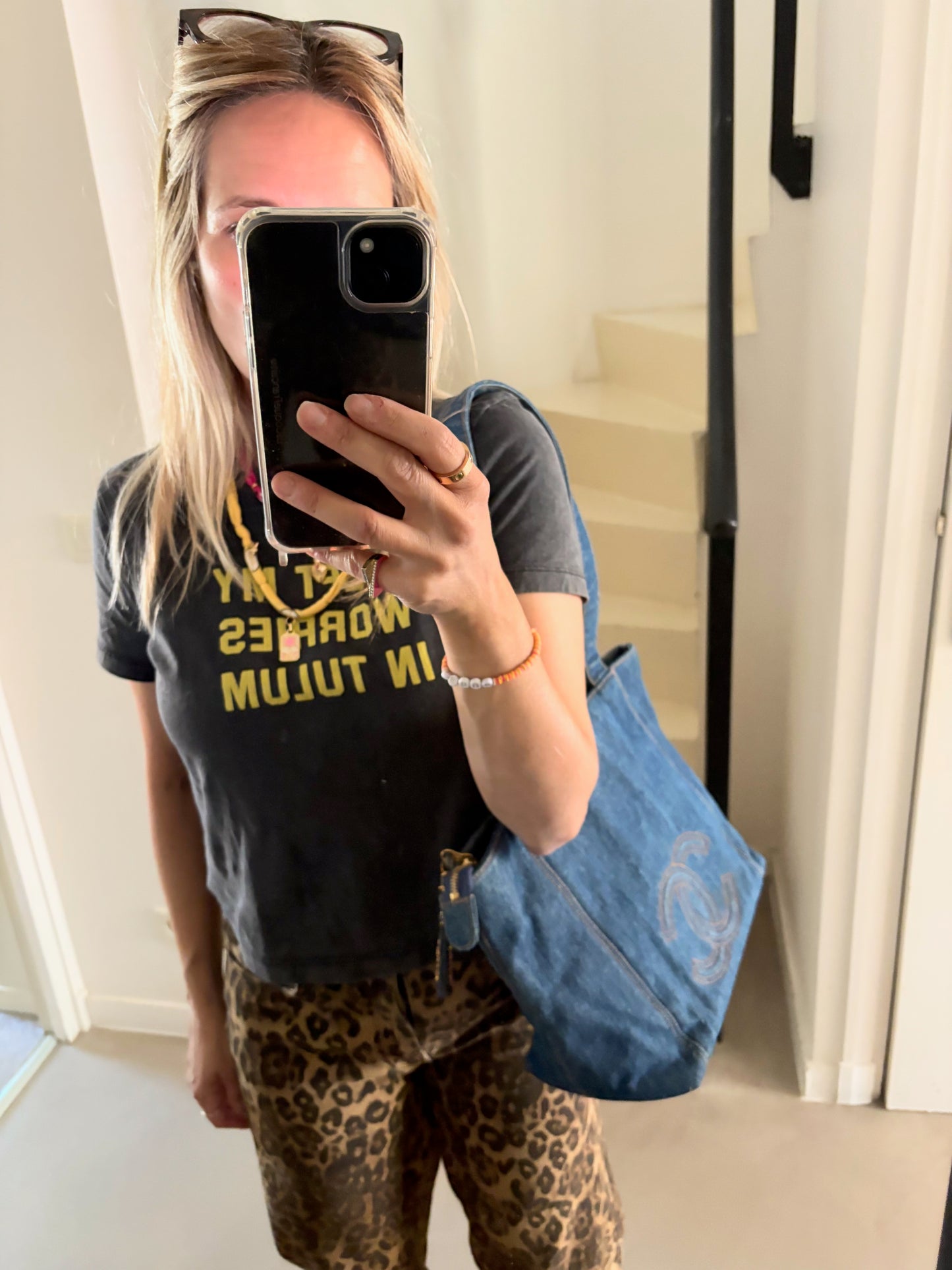 CHANEL Cabas denim