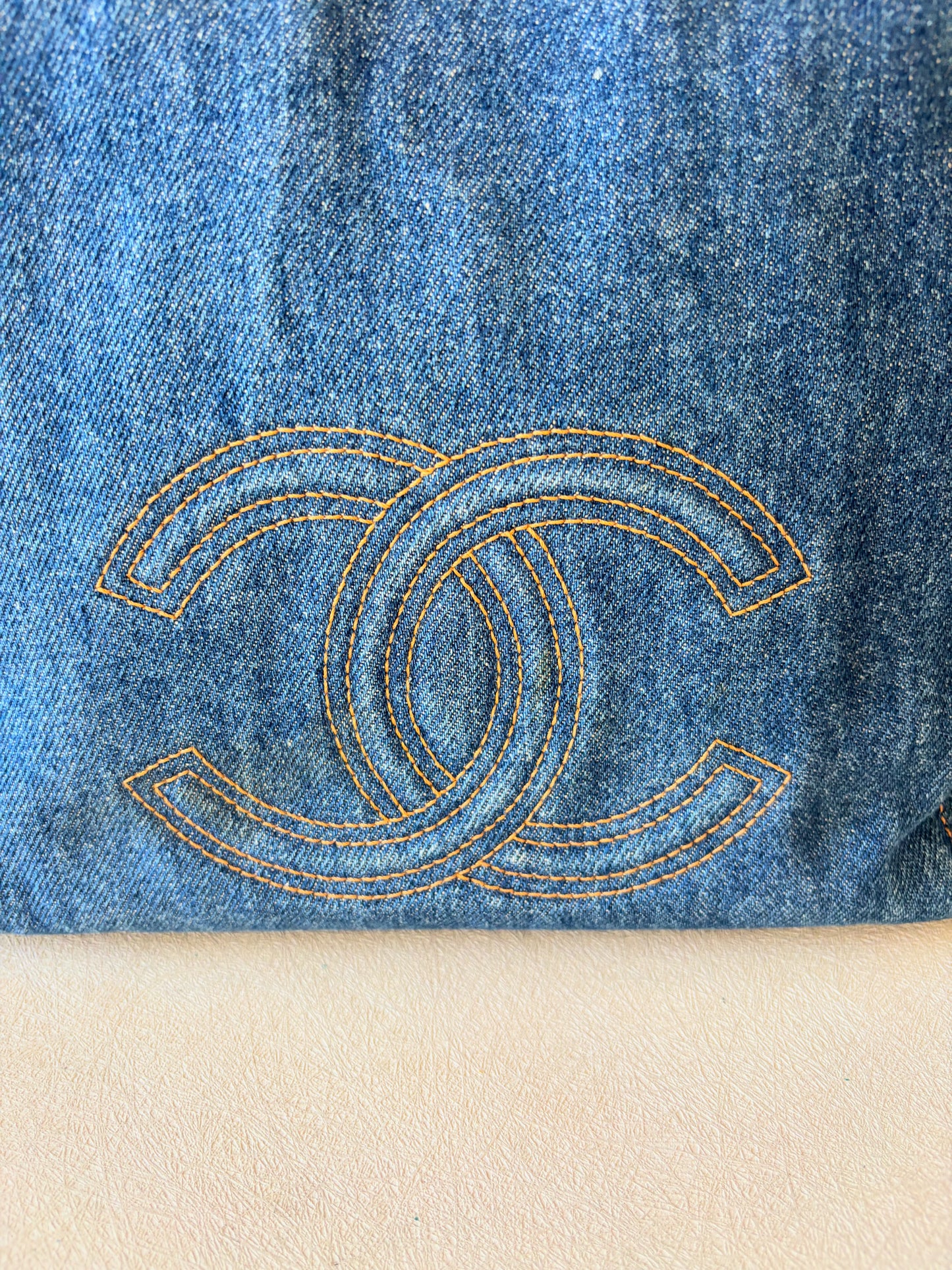 CHANEL Cabas denim
