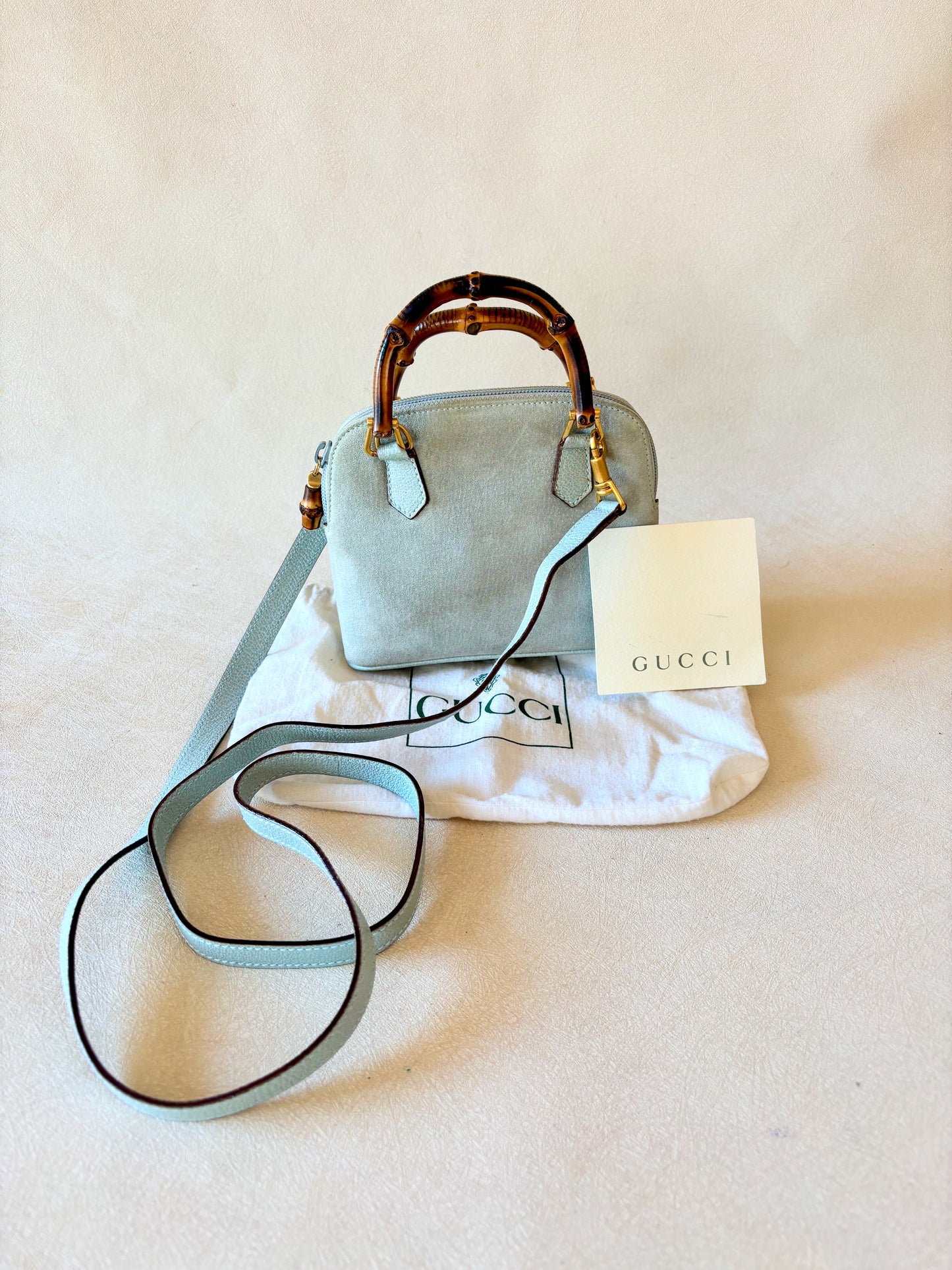 GUCCI Sac Diana Mini Bambou