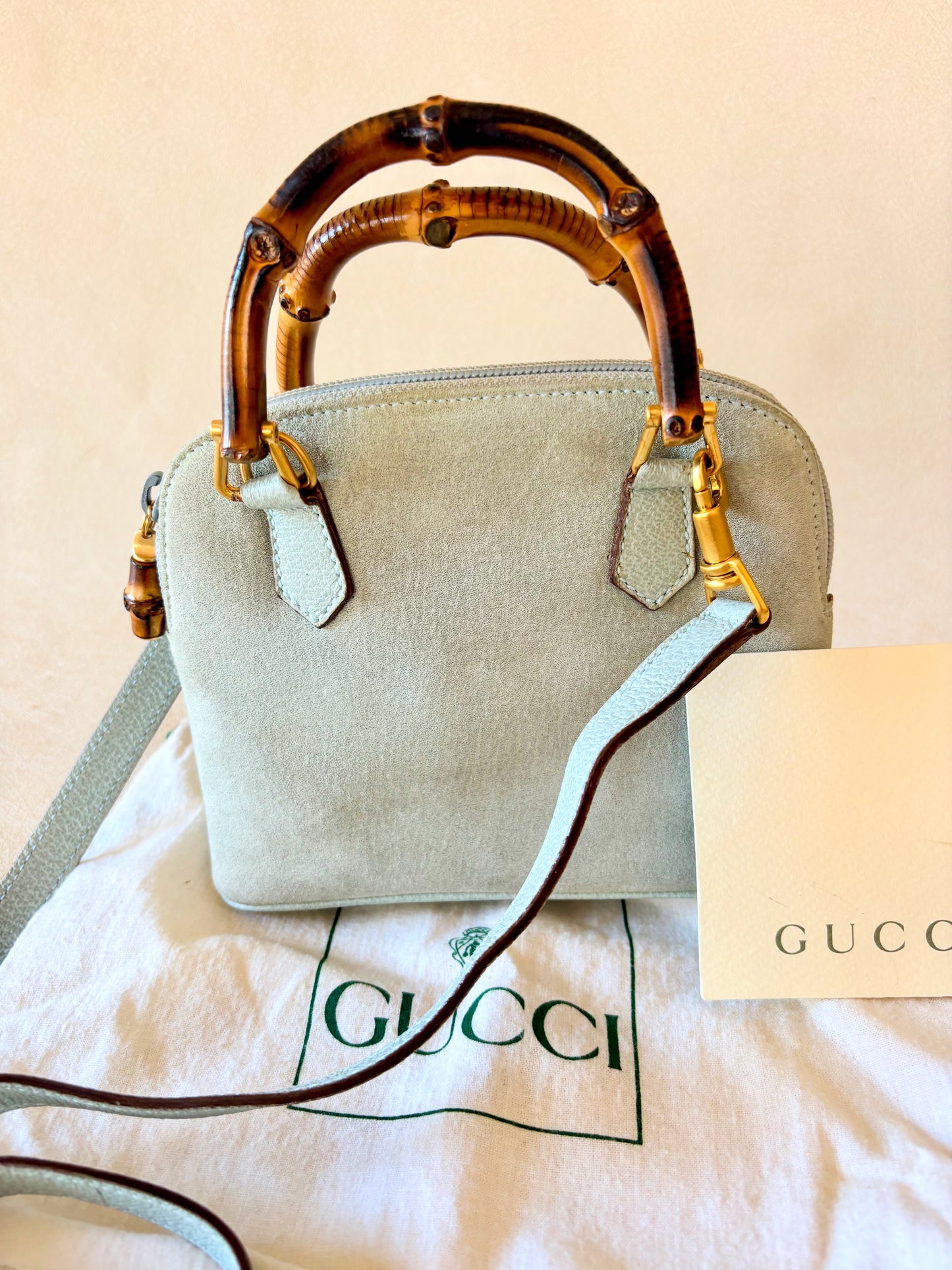 GUCCI Sac Diana Mini Bambou