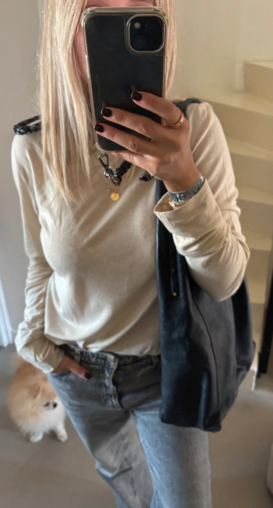 CÉLINE Sac Hobo Soft Cabas