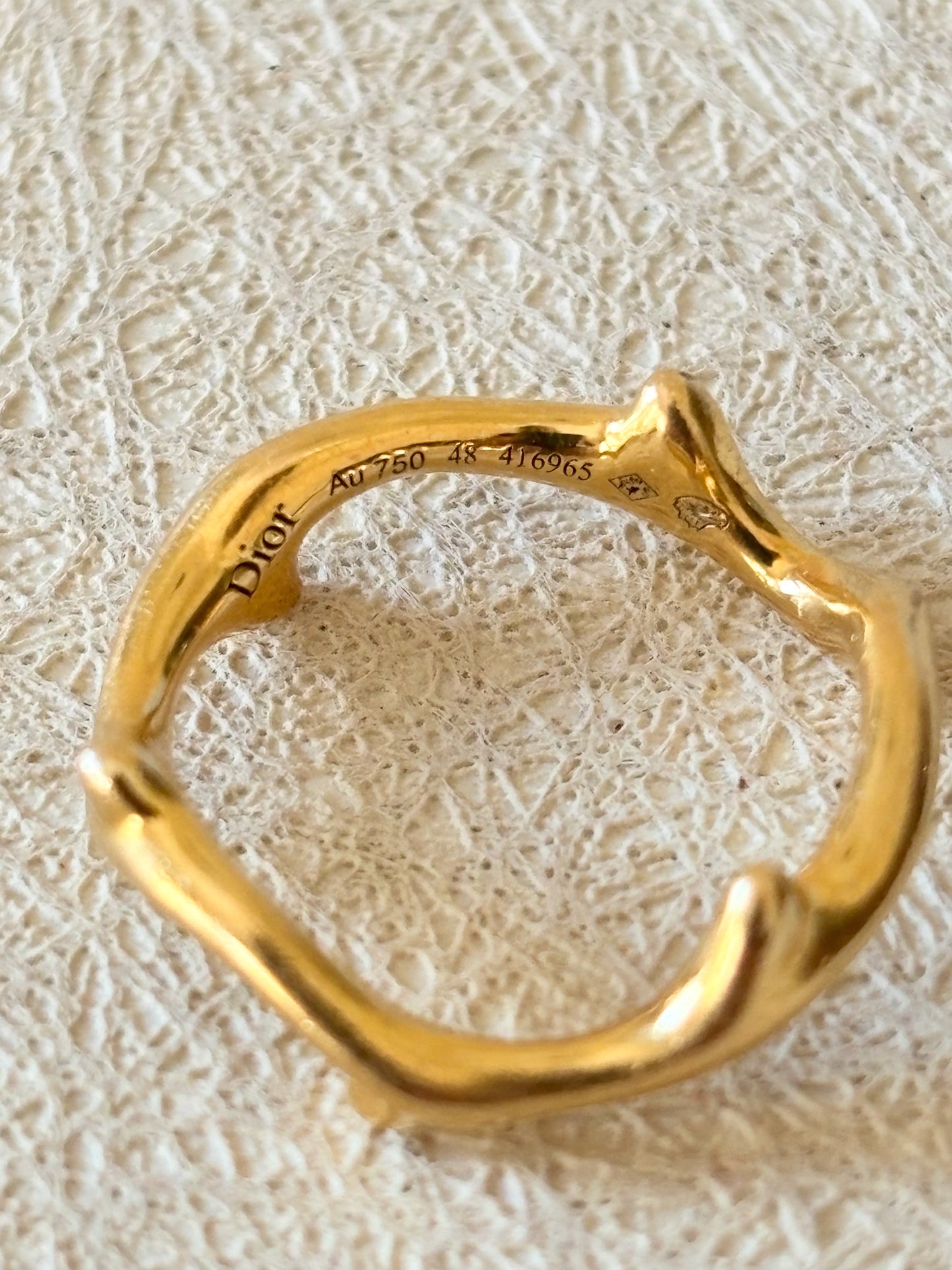 DIOR Bague Bois de Rose