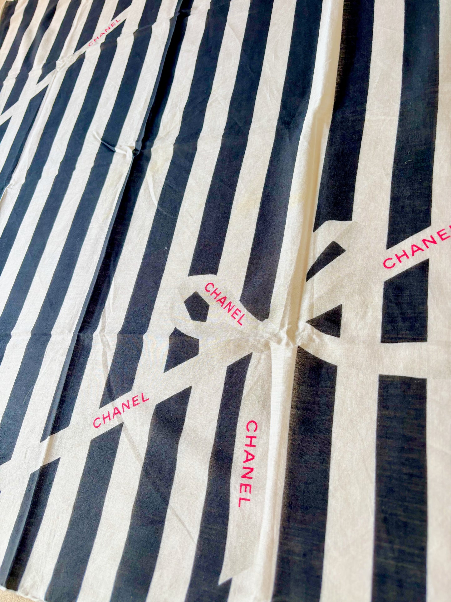 CHANEL Carré en coton