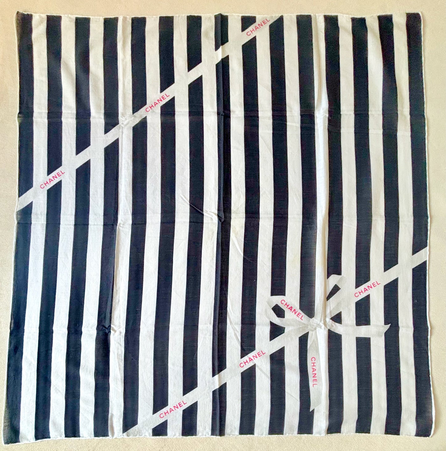 CHANEL Carré en coton