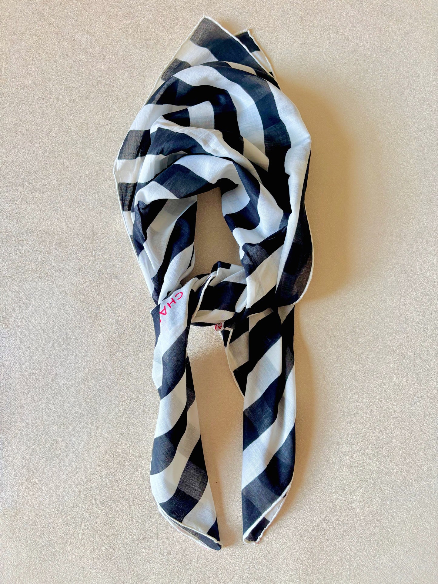 CHANEL Carré en coton