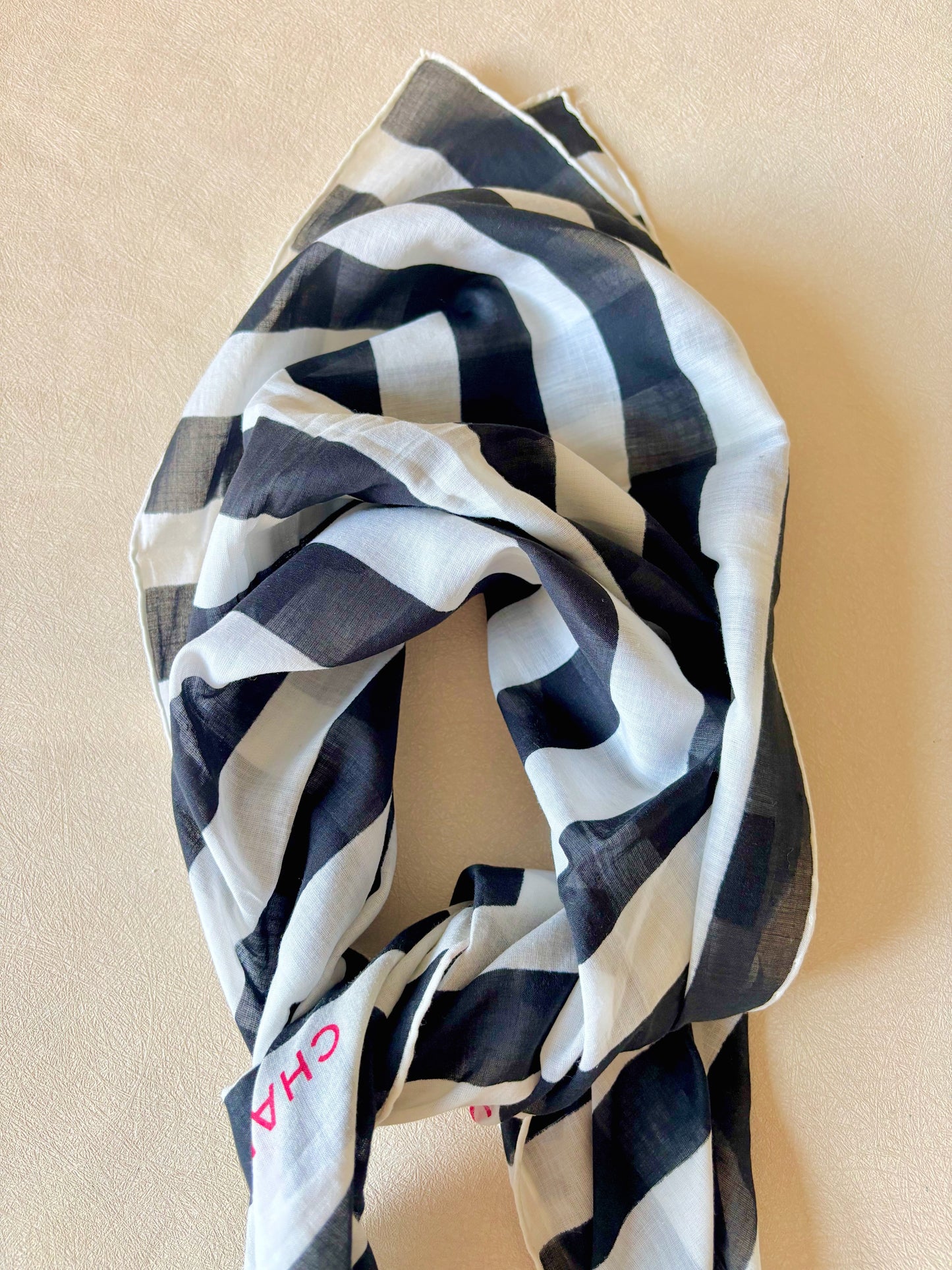 CHANEL Carré en coton