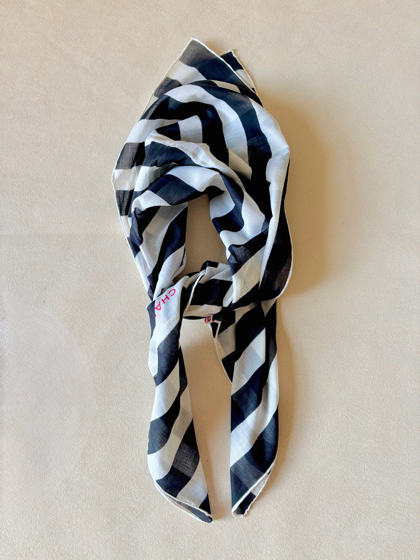 CHANEL Carré en coton