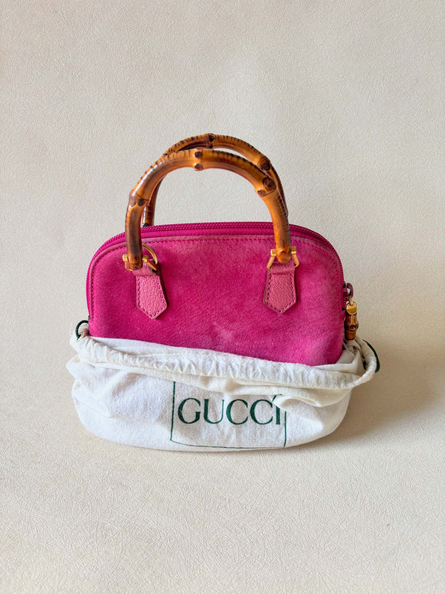 GUCCI Sac Diana Mini Bambou
