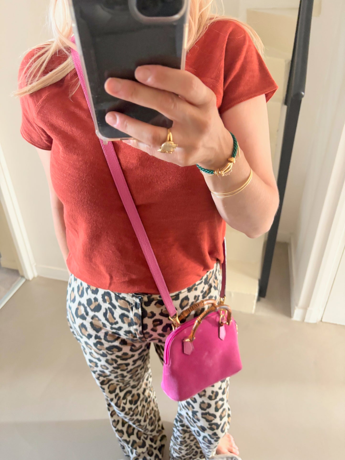 GUCCI Sac Diana Mini Bambou