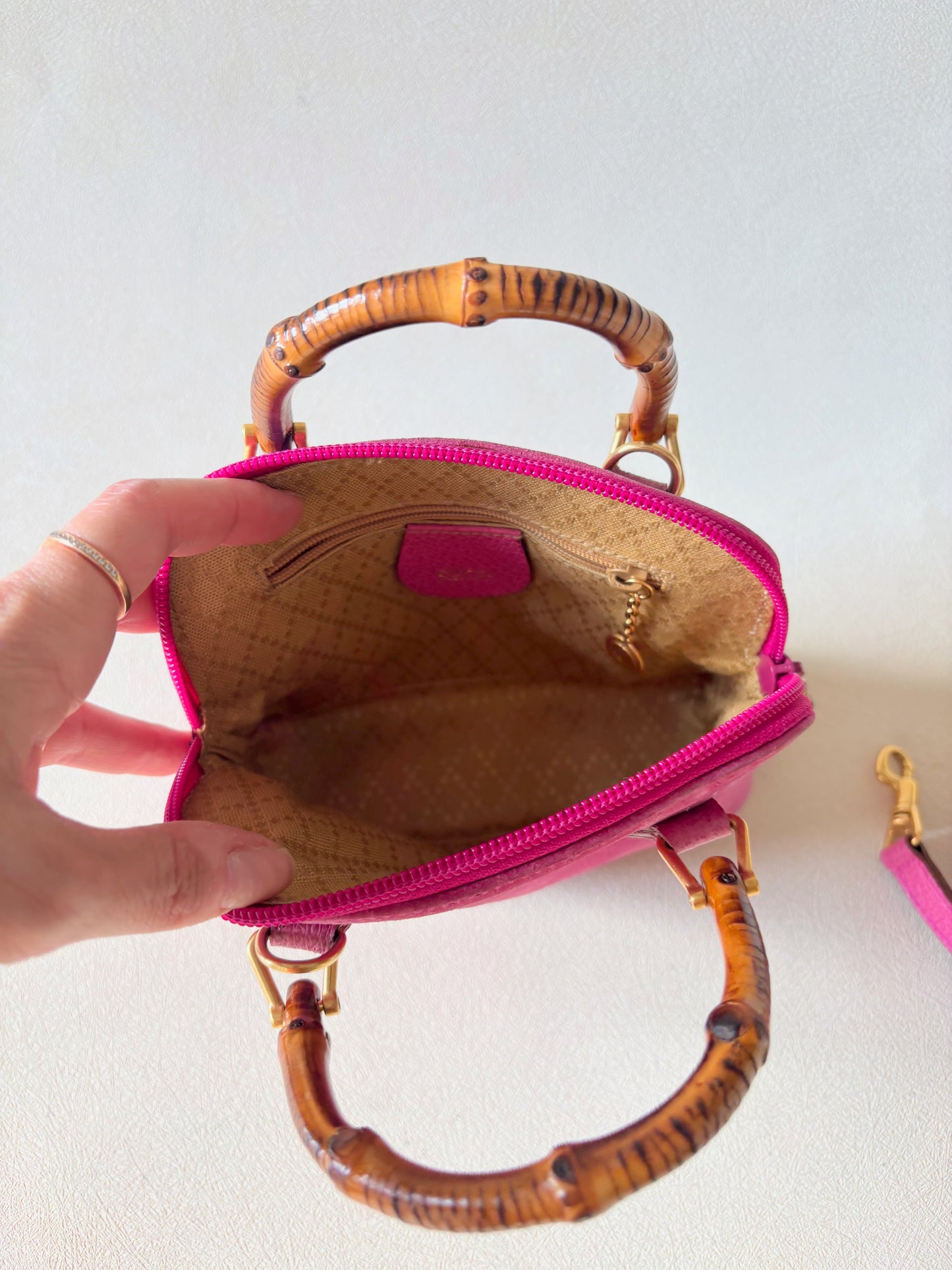 GUCCI Sac Diana Mini Bambou