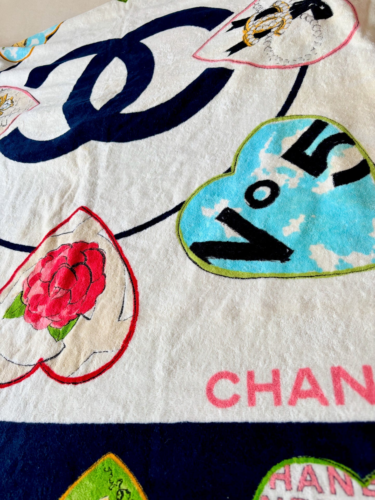 CHANEL Drap de plage