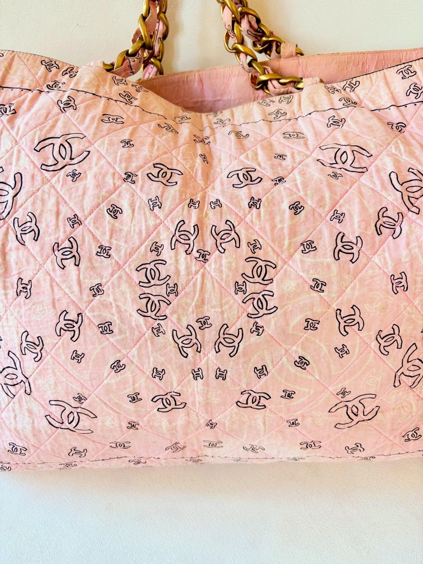 CHANEL Sac cabas bandana