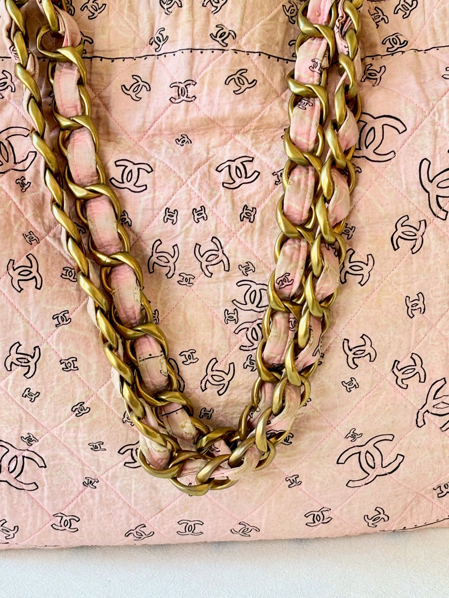 CHANEL Sac cabas bandana
