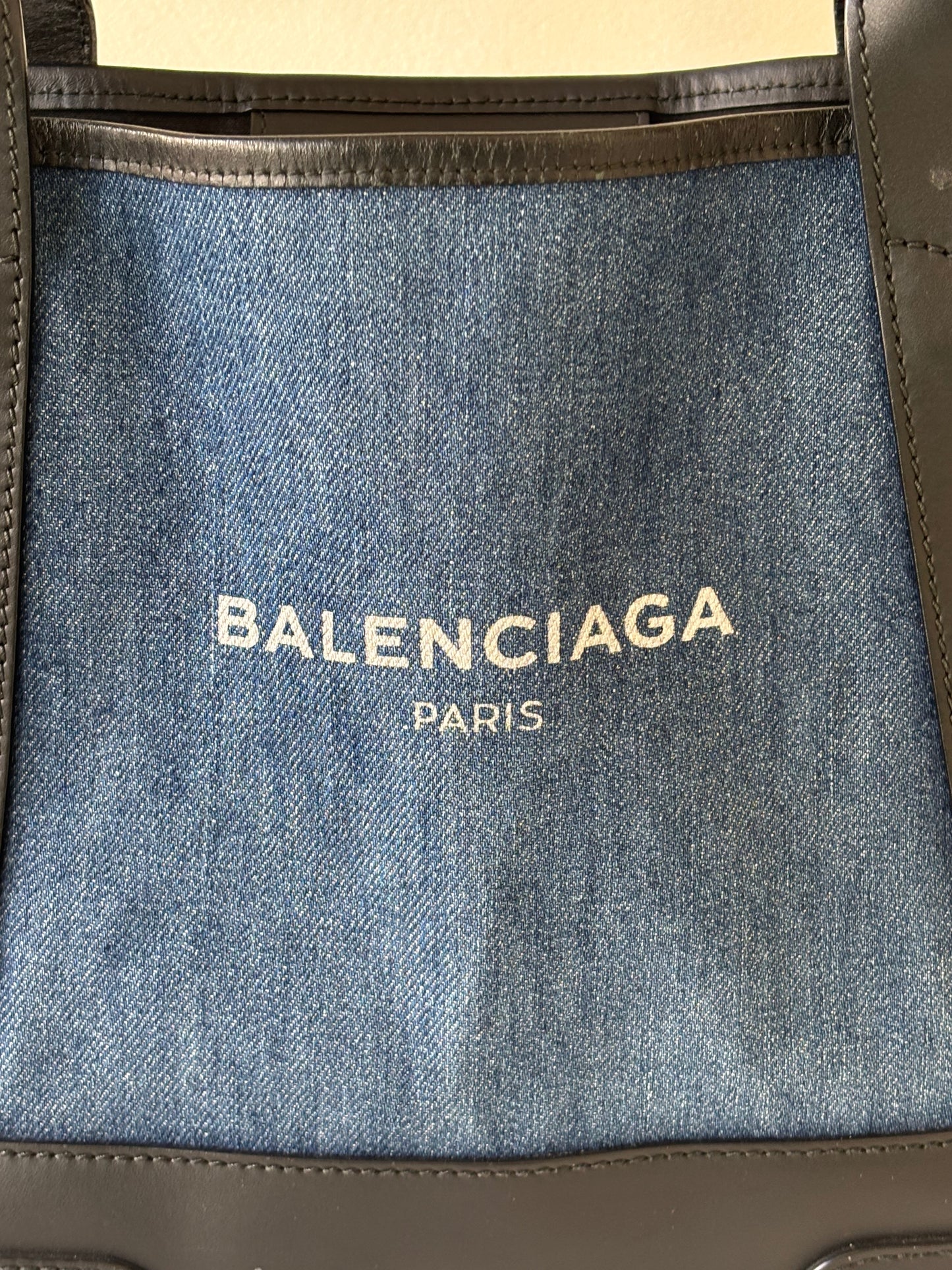 BALENCIAGA Sac cabas Denim