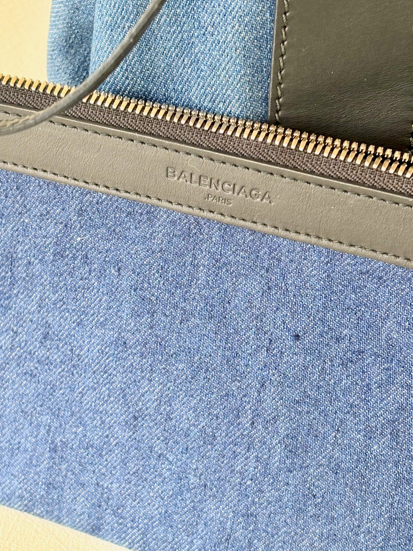BALENCIAGA Sac cabas Denim