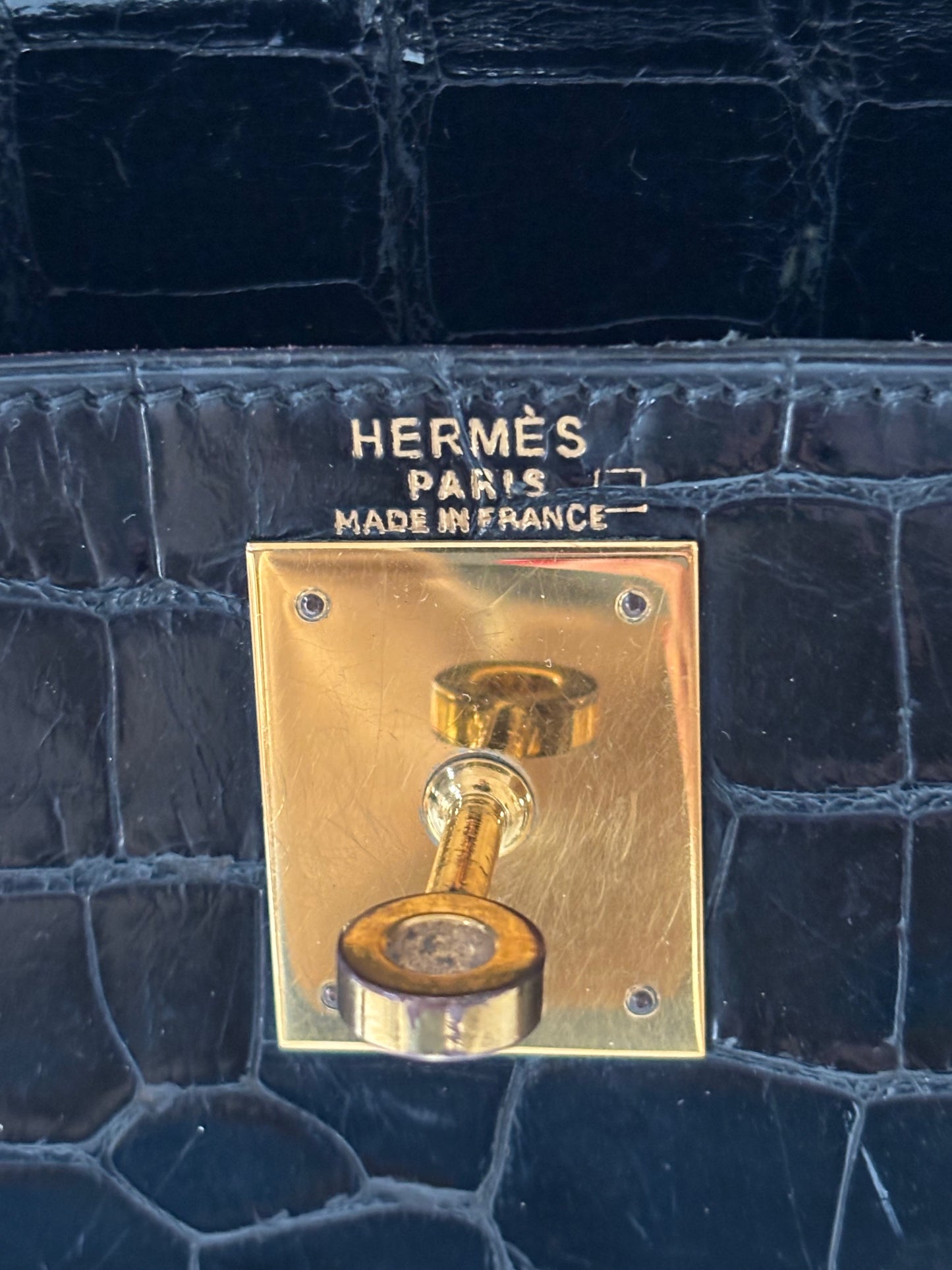HERMÈS Sac Kelly 28 Alligator