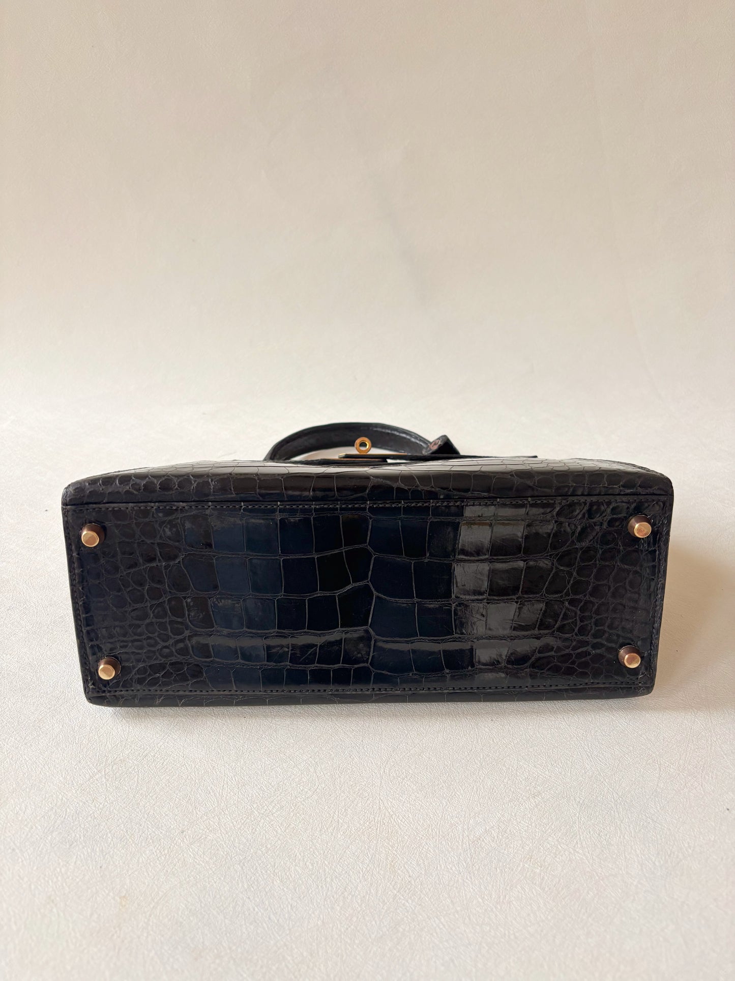 HERMÈS Sac Kelly 28 Alligator