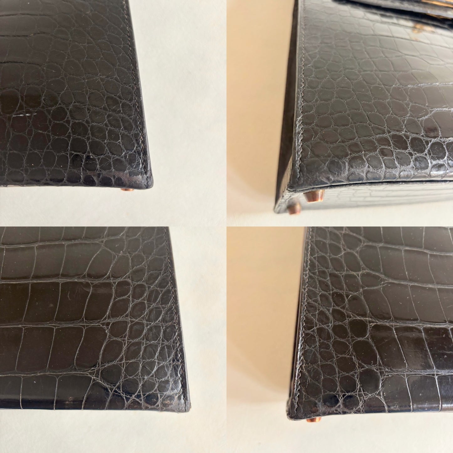 HERMÈS Sac Kelly 28 Alligator