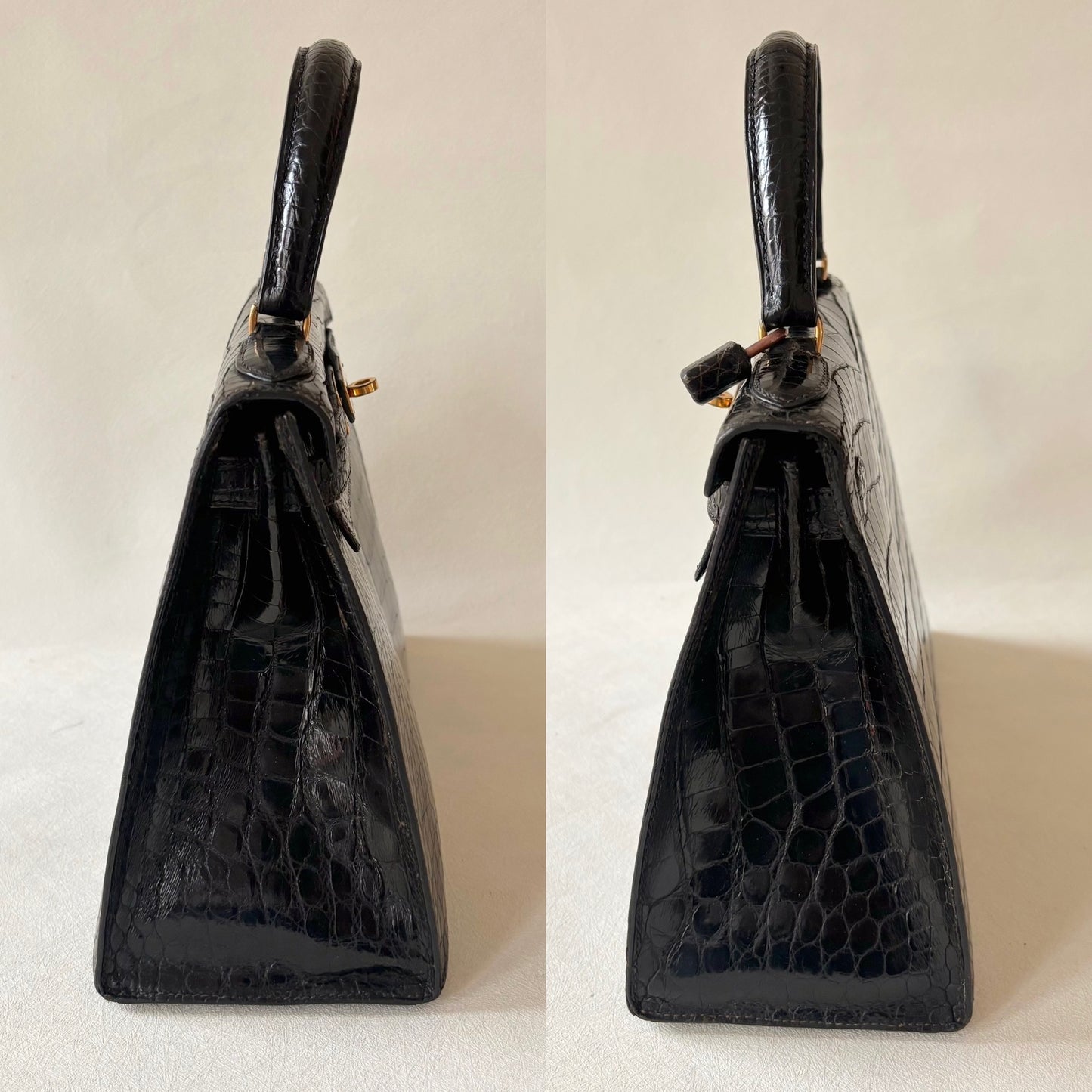 HERMÈS Sac Kelly 28 Alligator