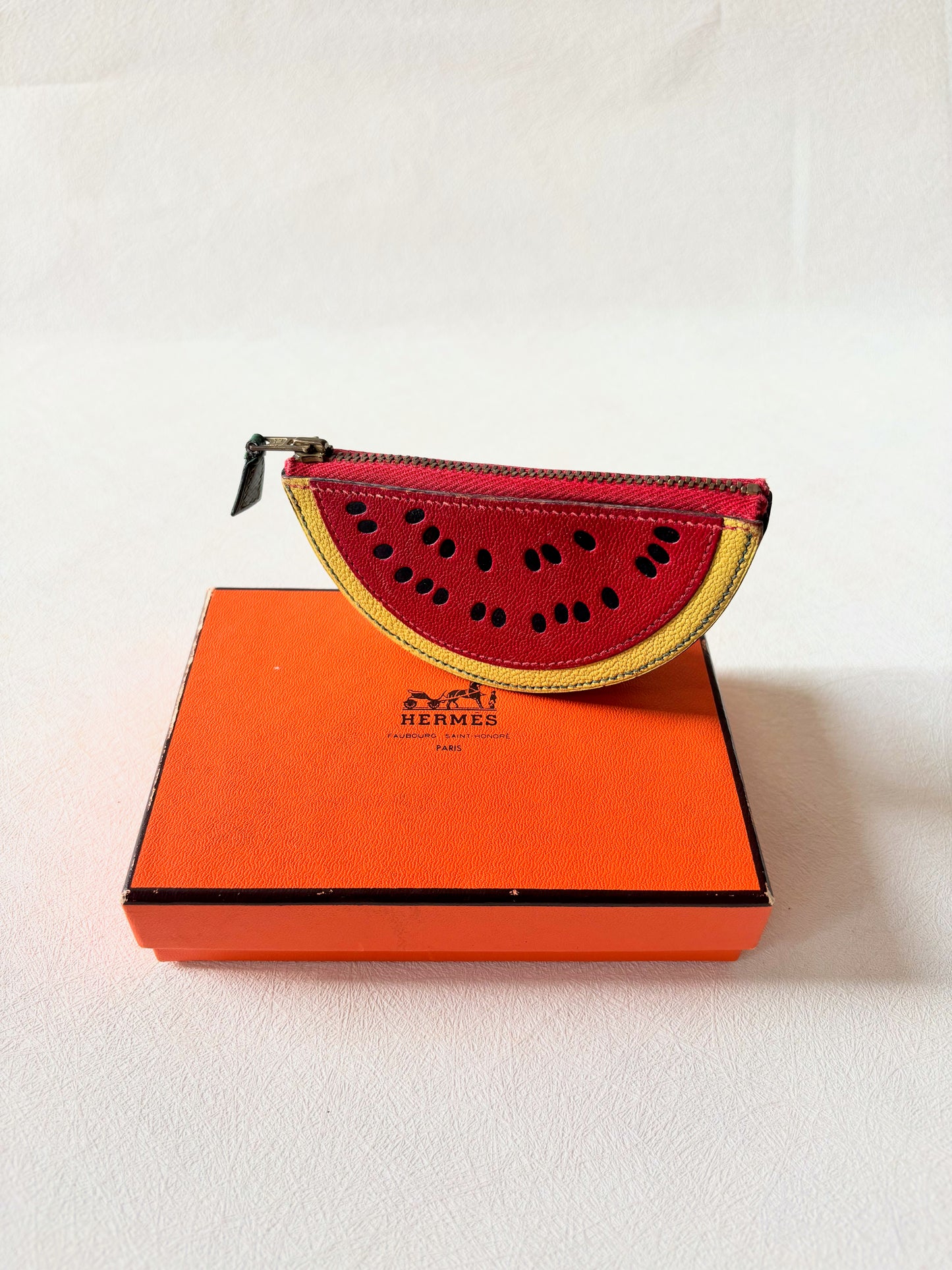 HERMÈS Portefeuille Pastèque