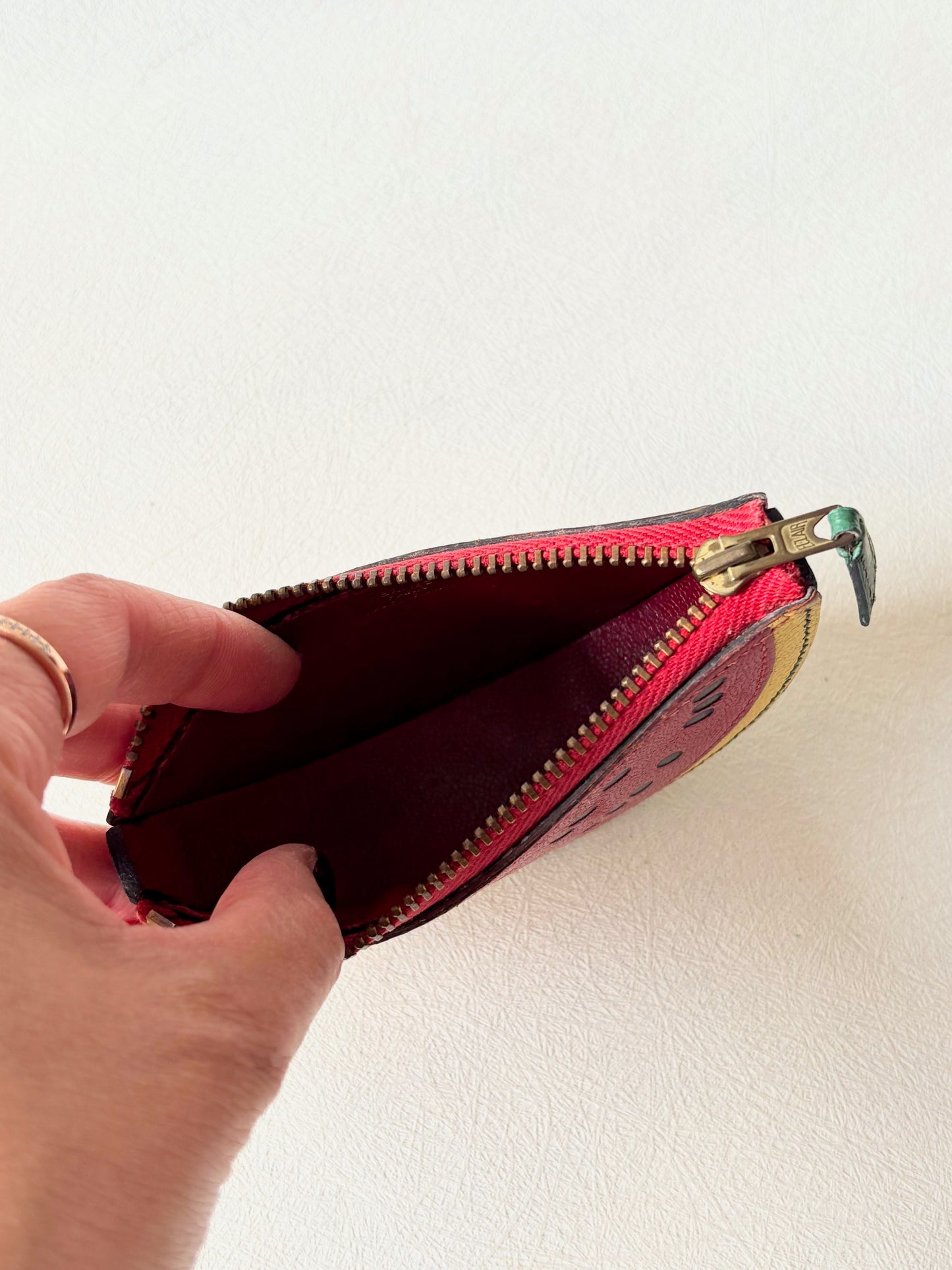 HERMÈS Portefeuille Pastèque