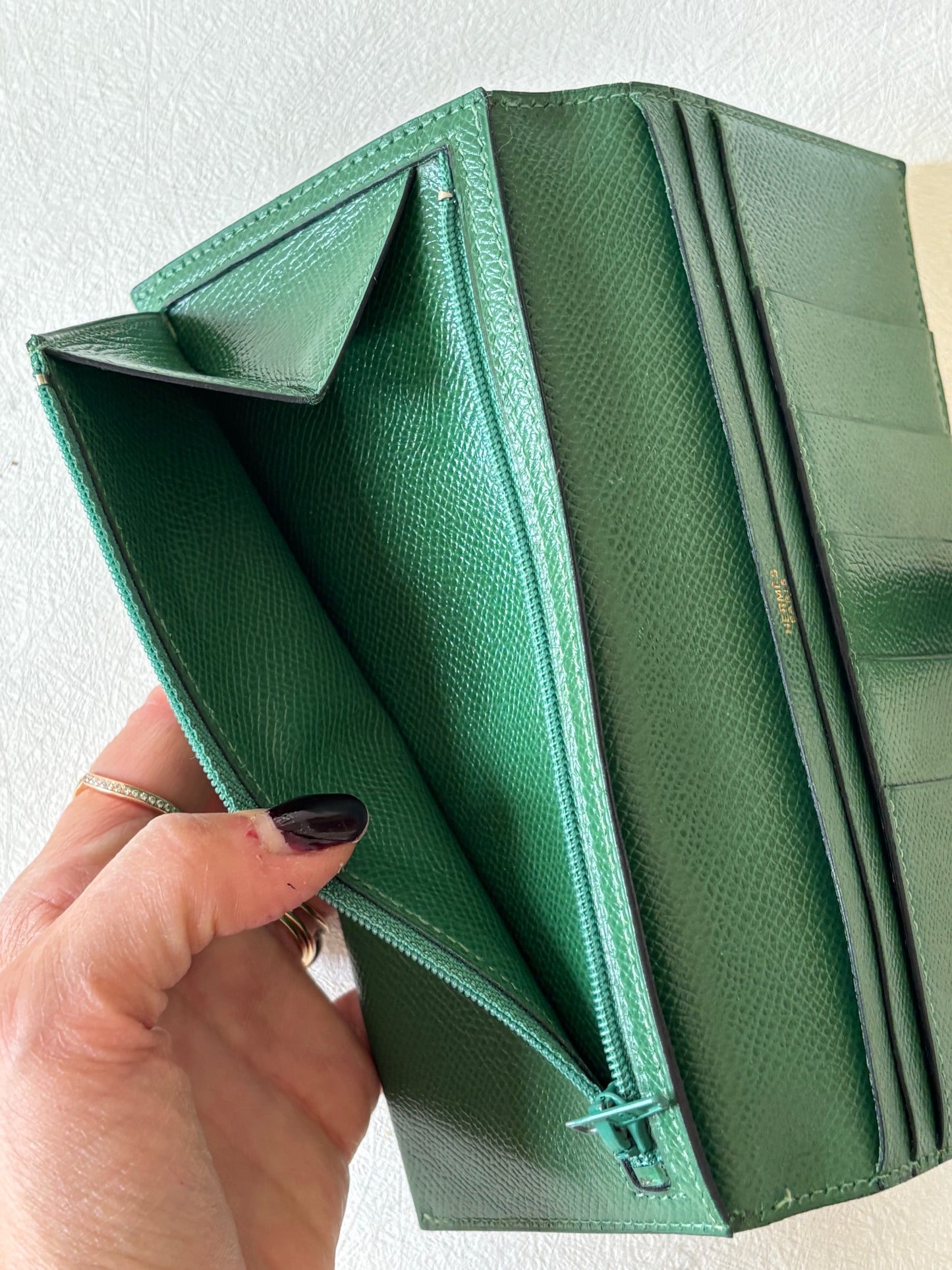 HERMÈS Portefeuille Béarn