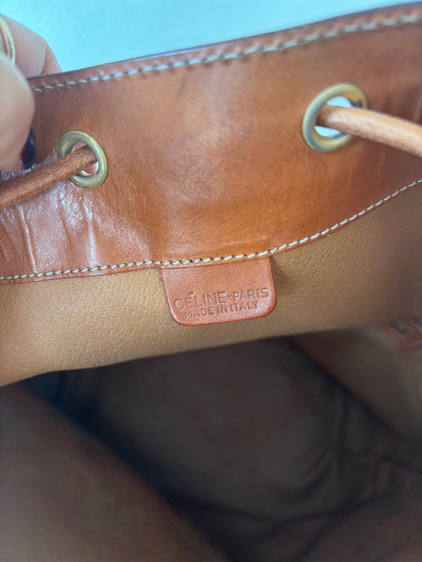 CÉLINE Sac Seau Triomphe