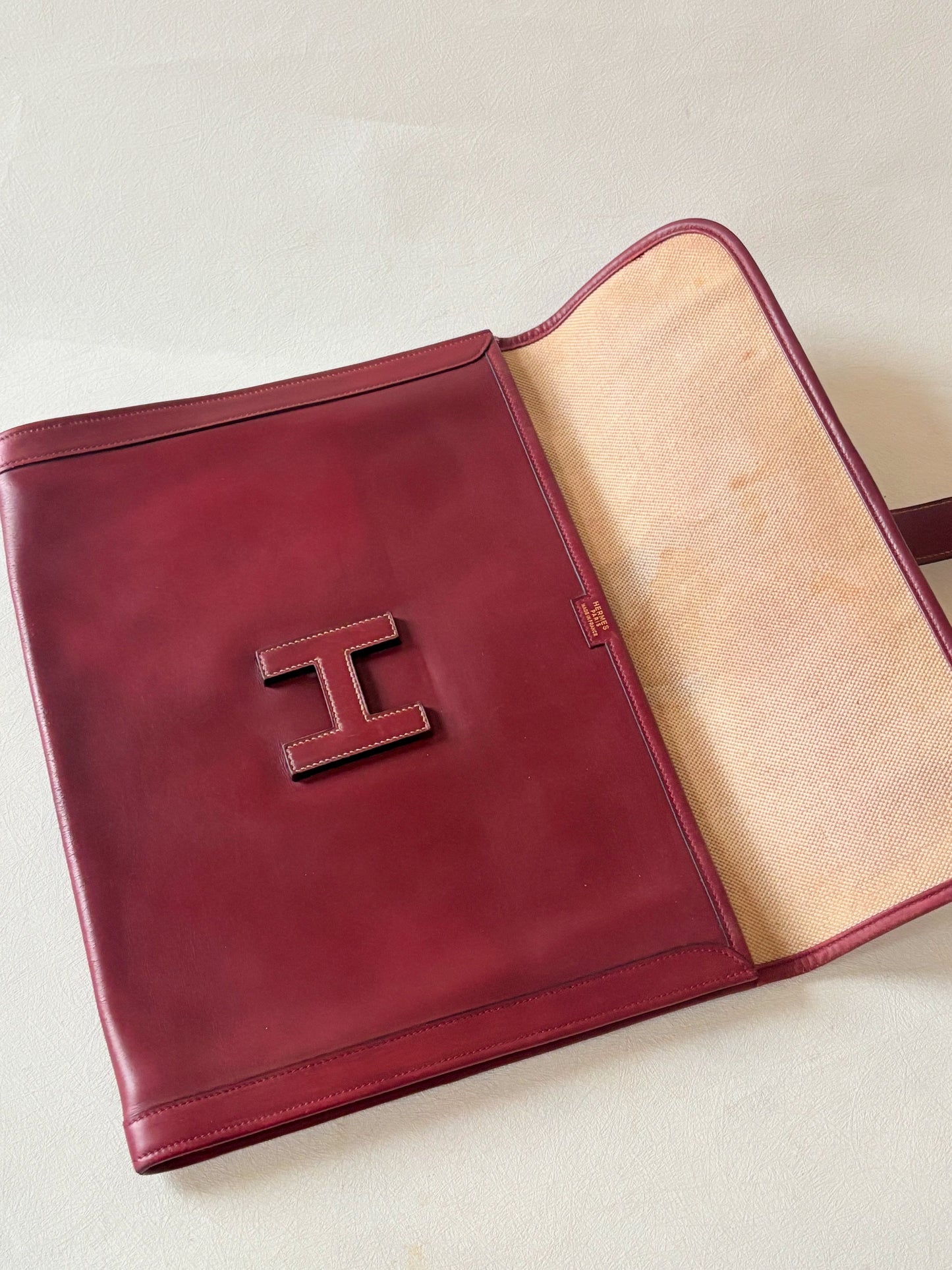 HERMES Pochette Jige GM