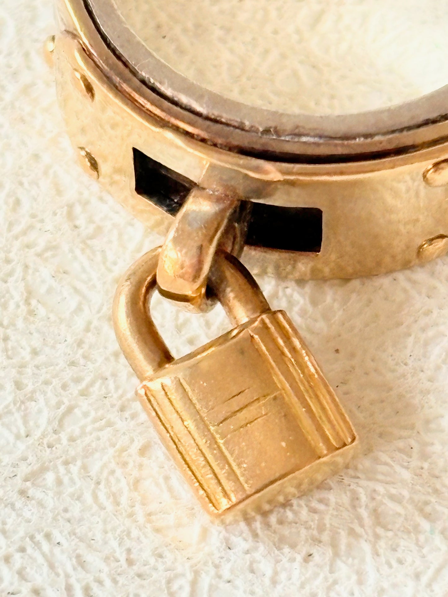 HERMÈS Bague Kelly Cadenas
