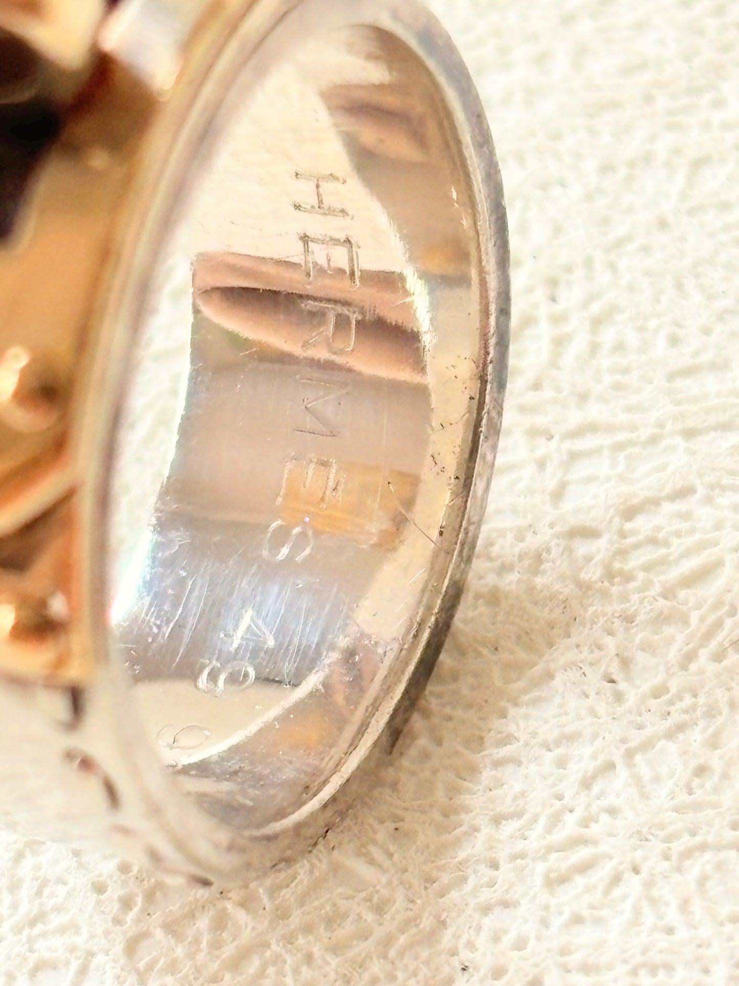 HERMÈS Bague Kelly Cadenas