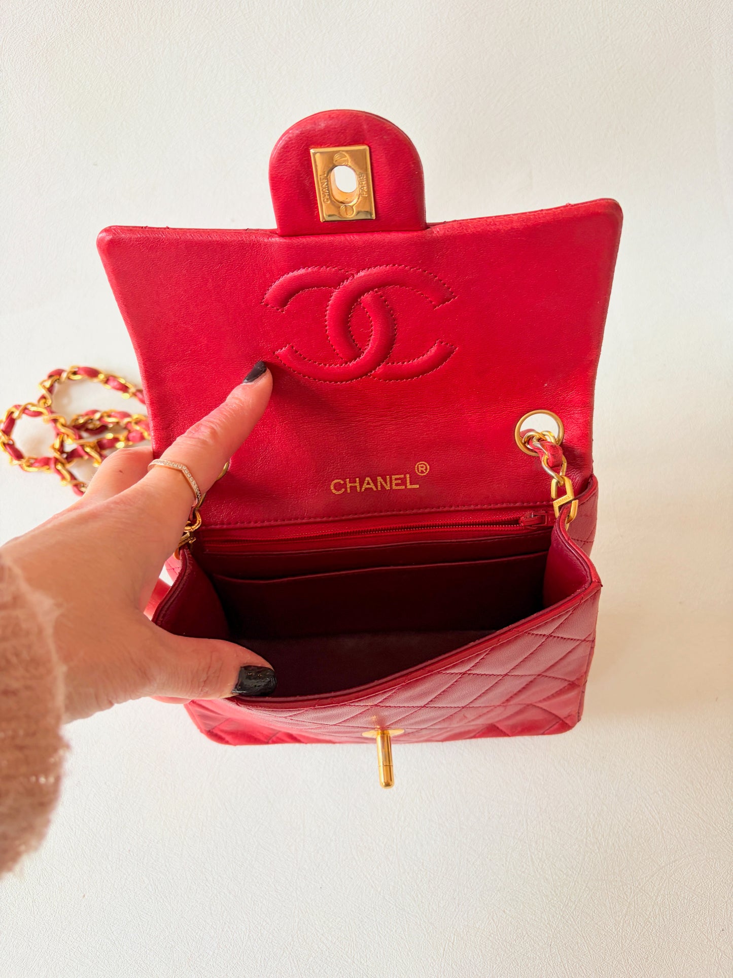CHANEL Sac Timeless Mini-Square