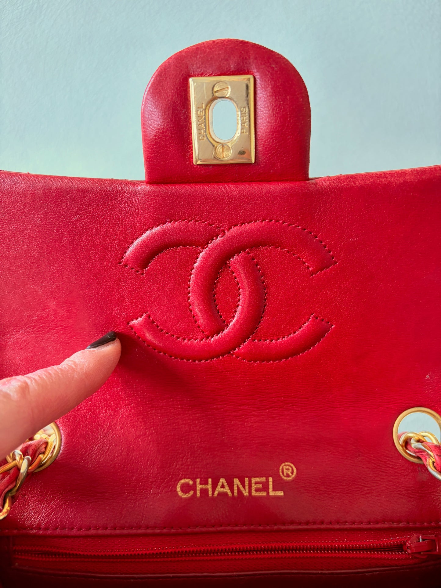 CHANEL Sac Timeless Mini-Square