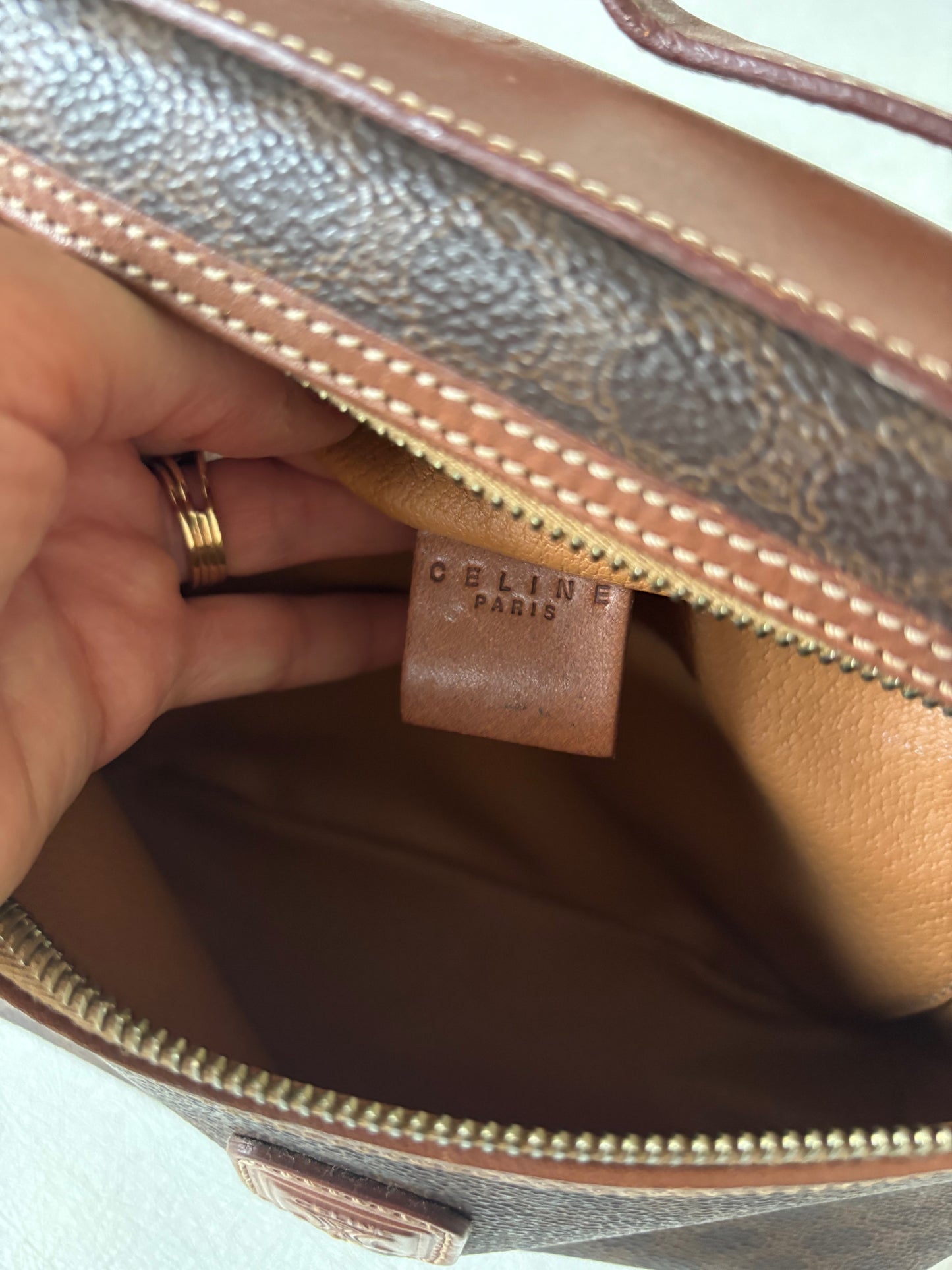 CÉLINE Vanity Case Triomphe