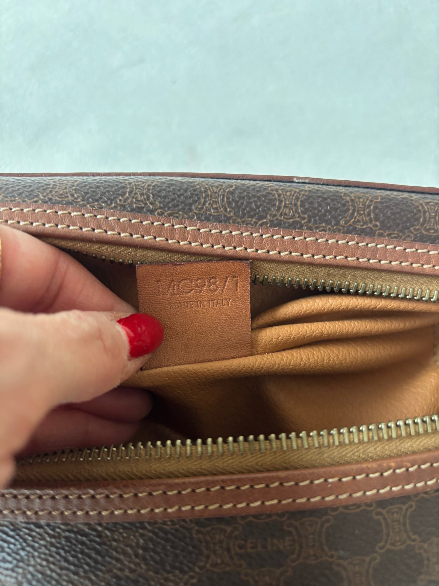 CÉLINE Vanity Case Triomphe