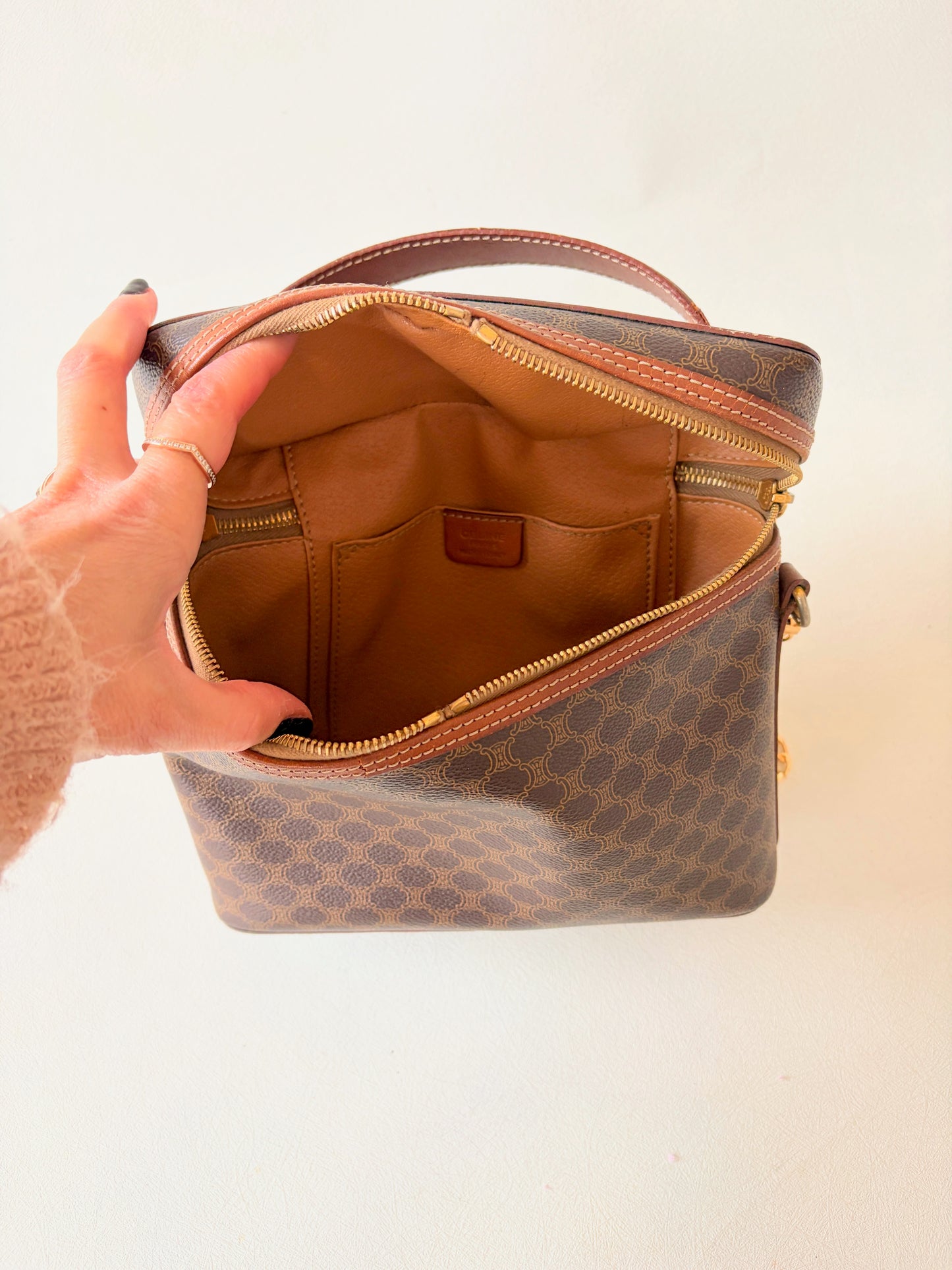 CÉLINE Sac Vanity Case Triomphe