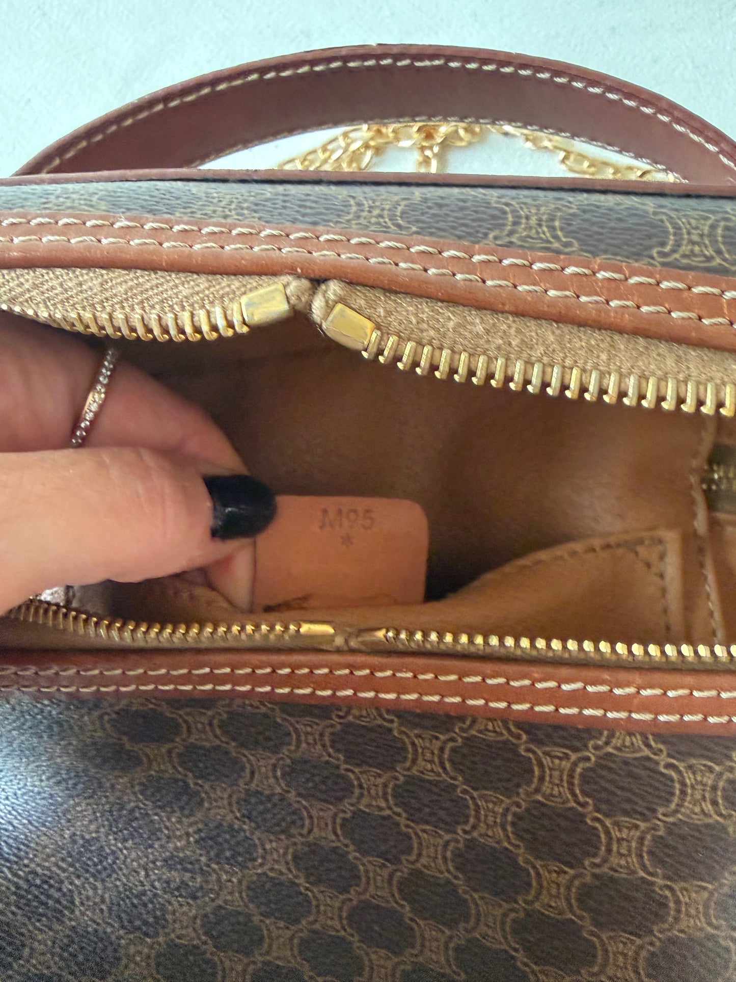 CÉLINE Sac Vanity Case Triomphe